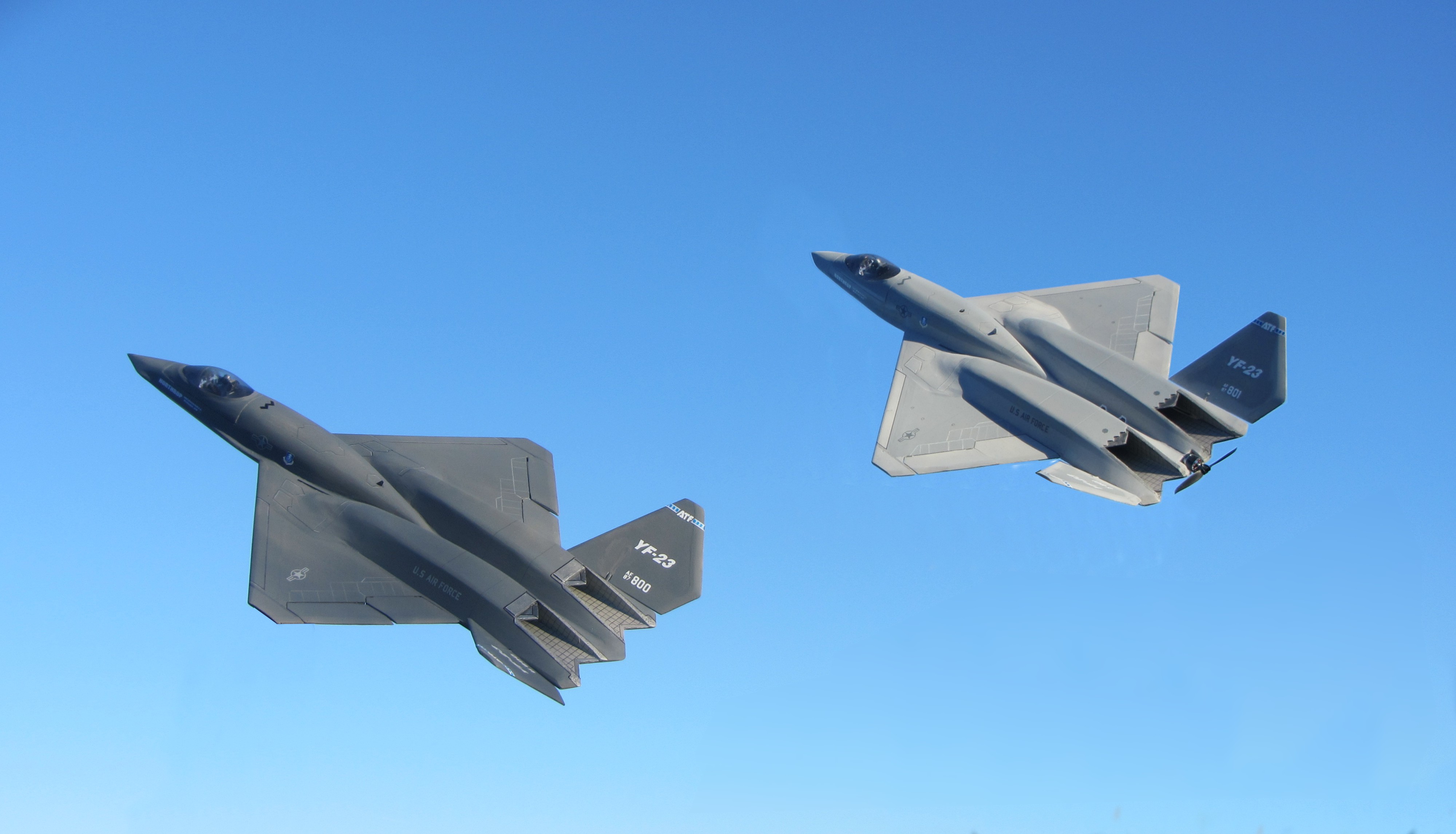 Descarga gratis la imagen Militar, Northrop Yf 23, Aviones De Combate en el escritorio de tu PC