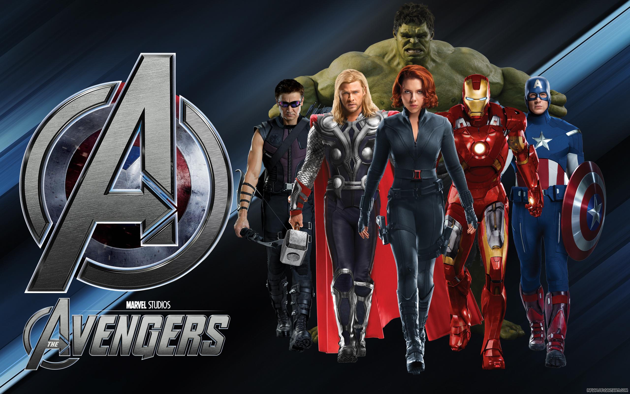 Download mobile wallpaper The Avengers, Avengers, Black Widow, Captain America, Hawkeye, Hulk, Thor, Movie, Iron Man for free.