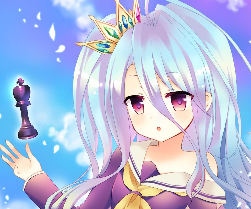 Завантажити шпалери безкоштовно Аніме, Shiro (No Game No Life), Без Гри Нема Життя картинка на робочий стіл ПК