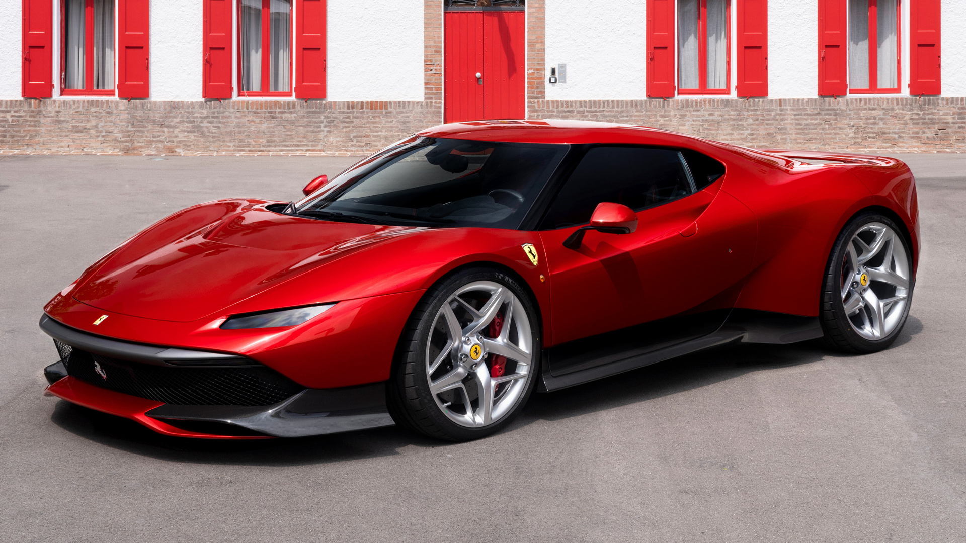 Download mobile wallpaper Ferrari, Car, Vehicles, Coupé, Ferrari Sp38 for free.