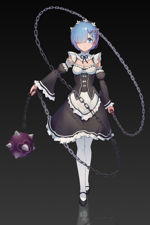 Descarga gratuita de fondo de pantalla para móvil de Animado, Re:zero Comenzando La Vida En Otro Mundo, Rem (Re: Cero).