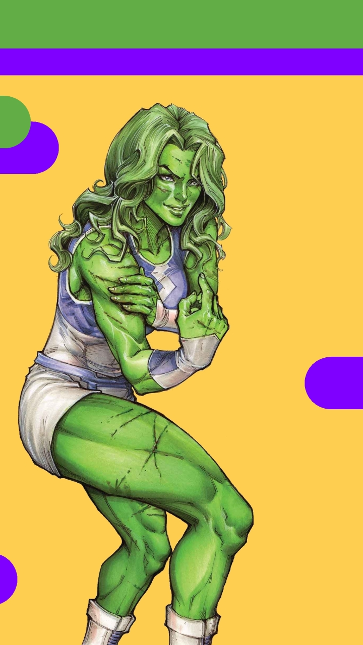 Baixar papel de parede para celular de História Em Quadrinhos, Mulher Hulk gratuito.