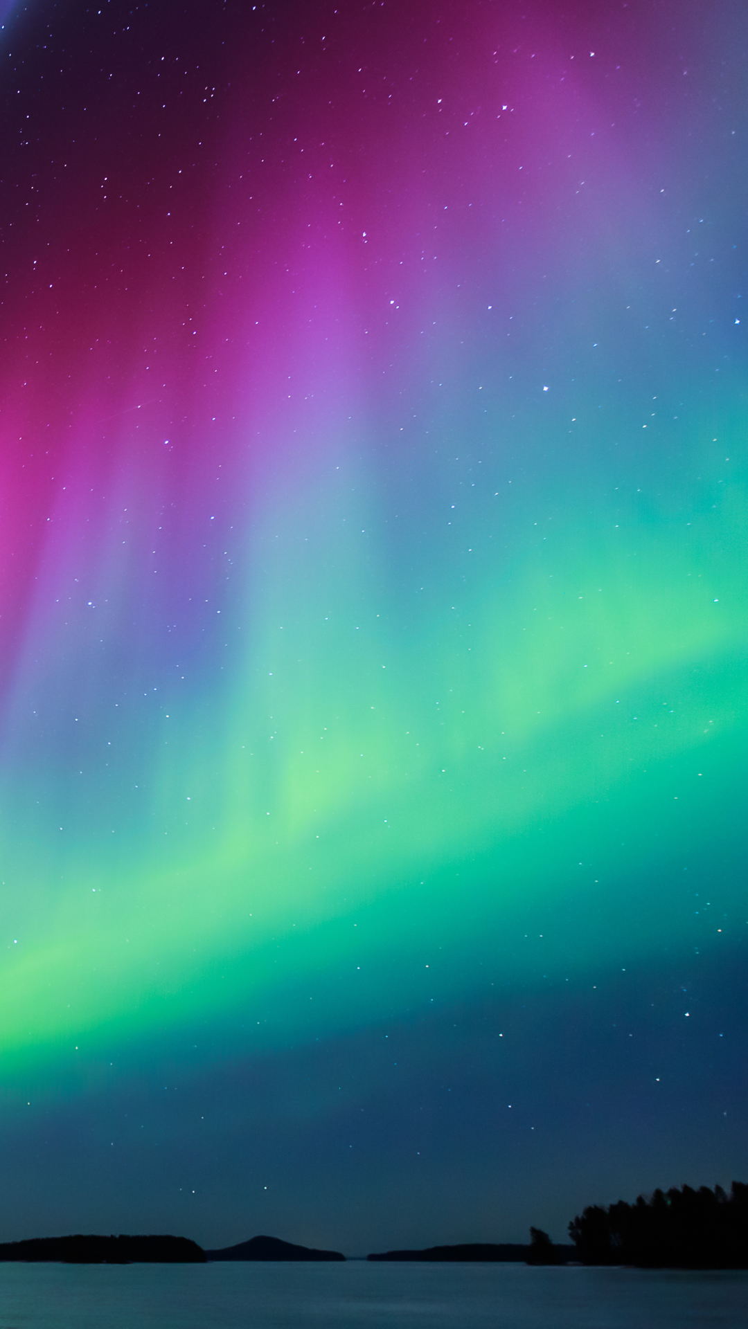 Download mobile wallpaper Earth, Aurora Borealis for free.