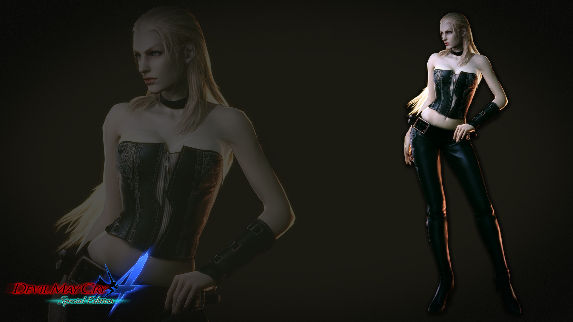 trish (devil may cry), video game, devil may cry 4, devil may cry