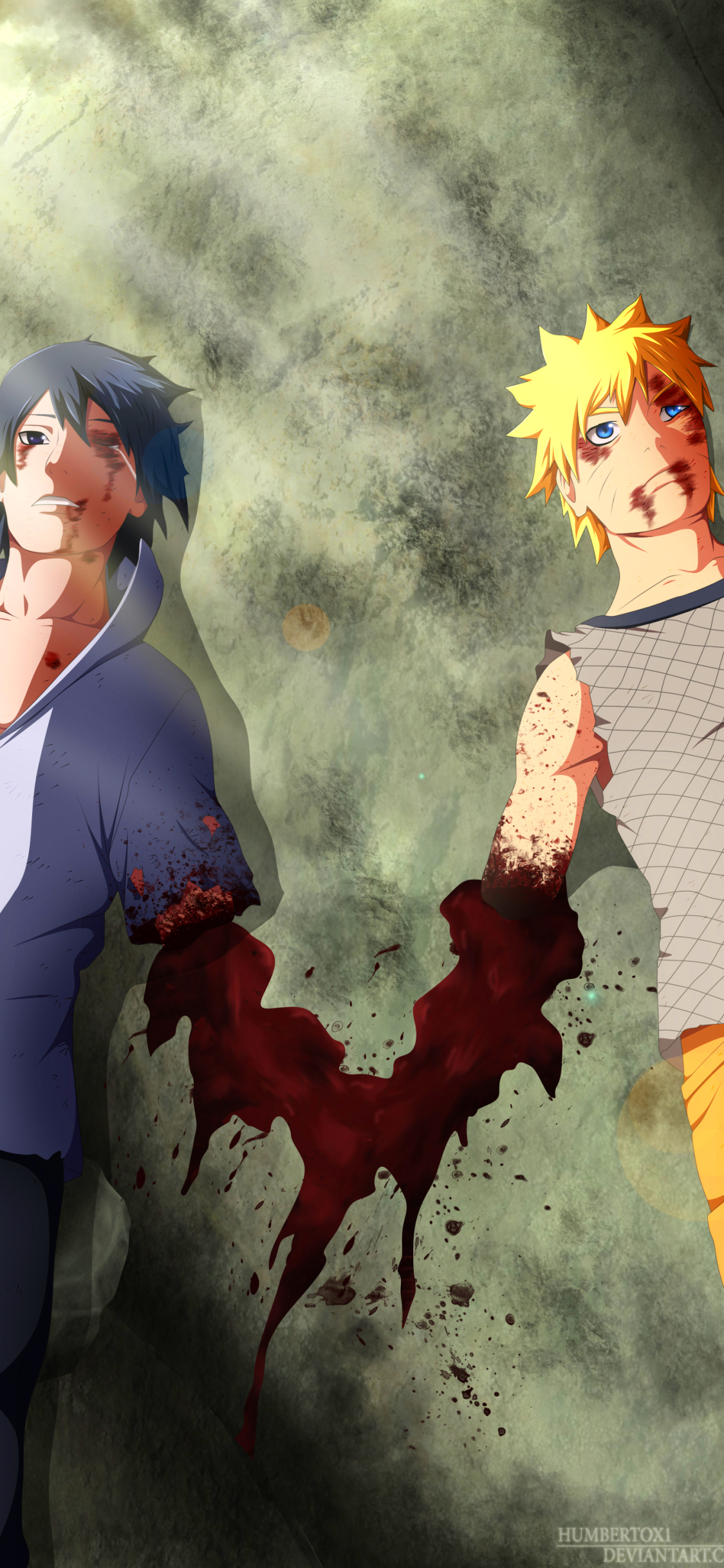 Download mobile wallpaper Anime, Naruto, Sasuke Uchiha, Naruto Uzumaki for free.