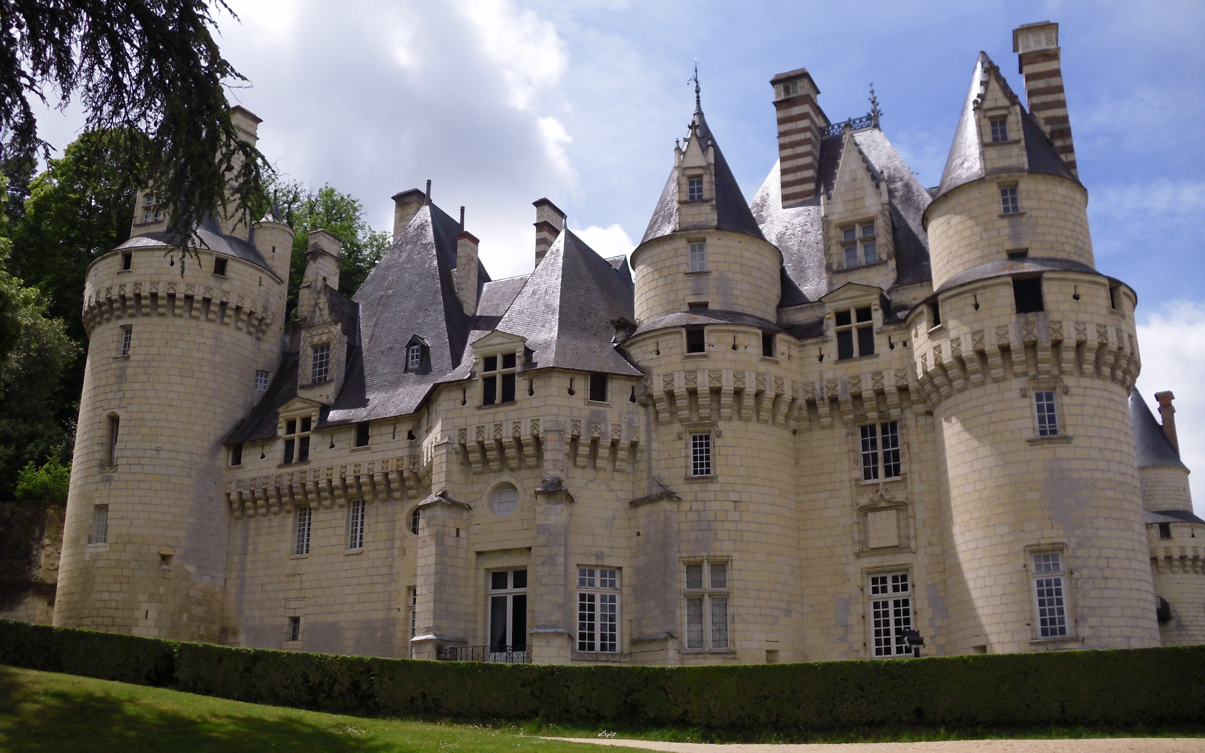 Baixe gratuitamente a imagem Castelos, Feito Pelo Homem, Château D'ussé na área de trabalho do seu PC