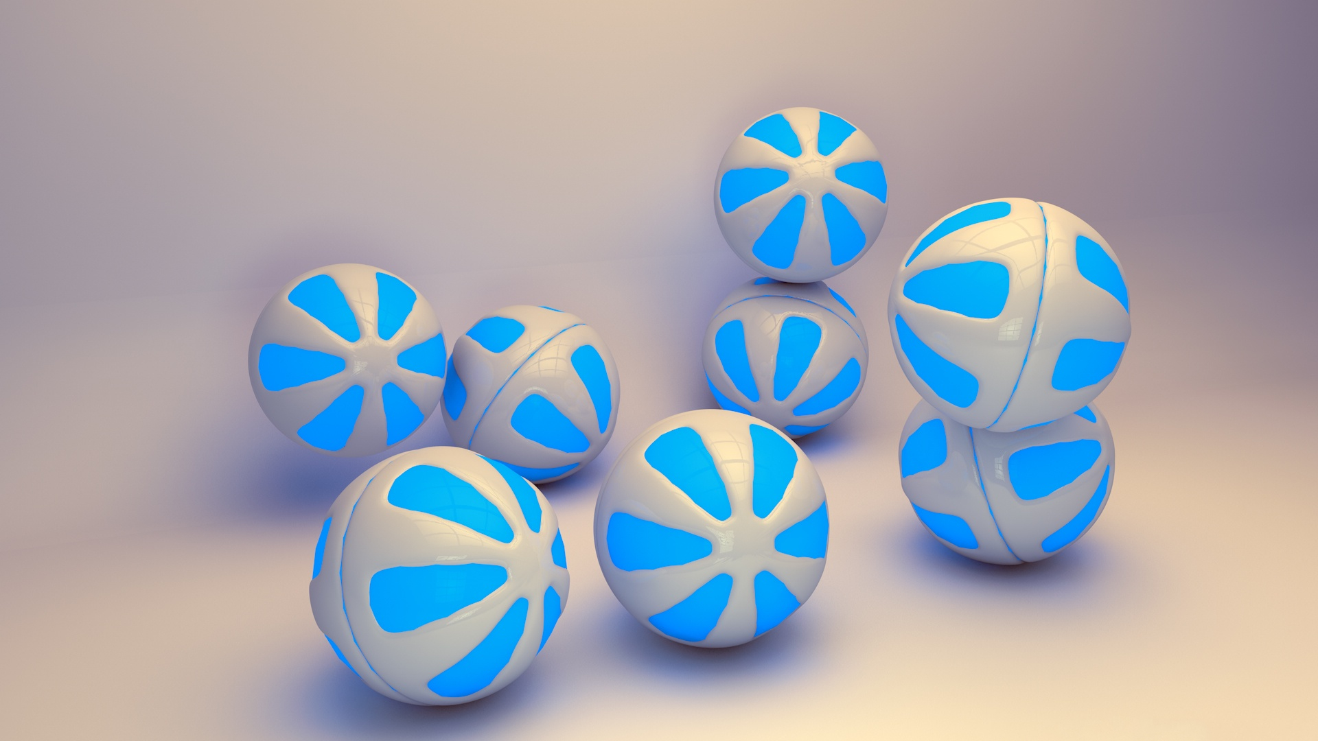 Free download wallpaper Abstract, 3D, Ball, Cgi on your PC desktop