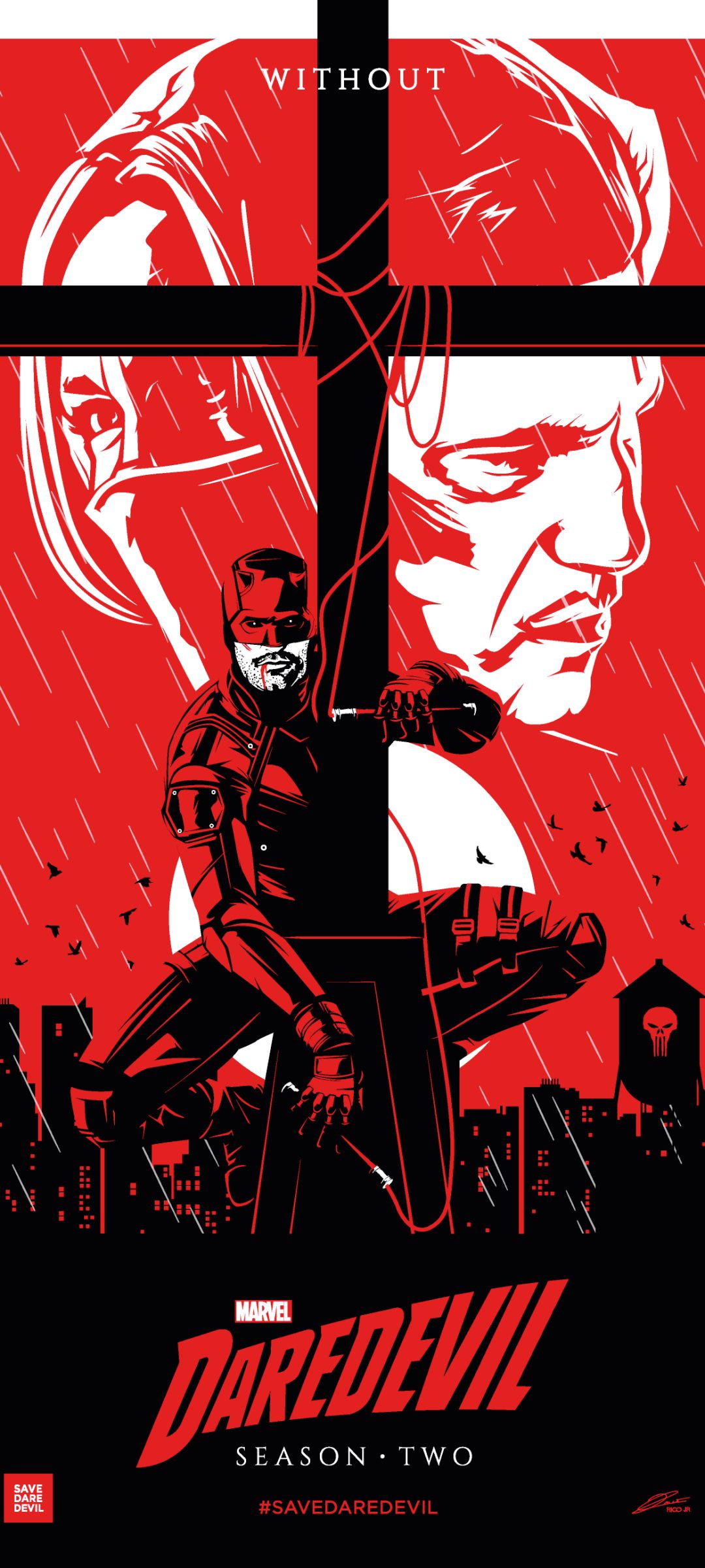 Handy-Wallpaper Fernsehserien, Marvel's Daredevil kostenlos herunterladen.