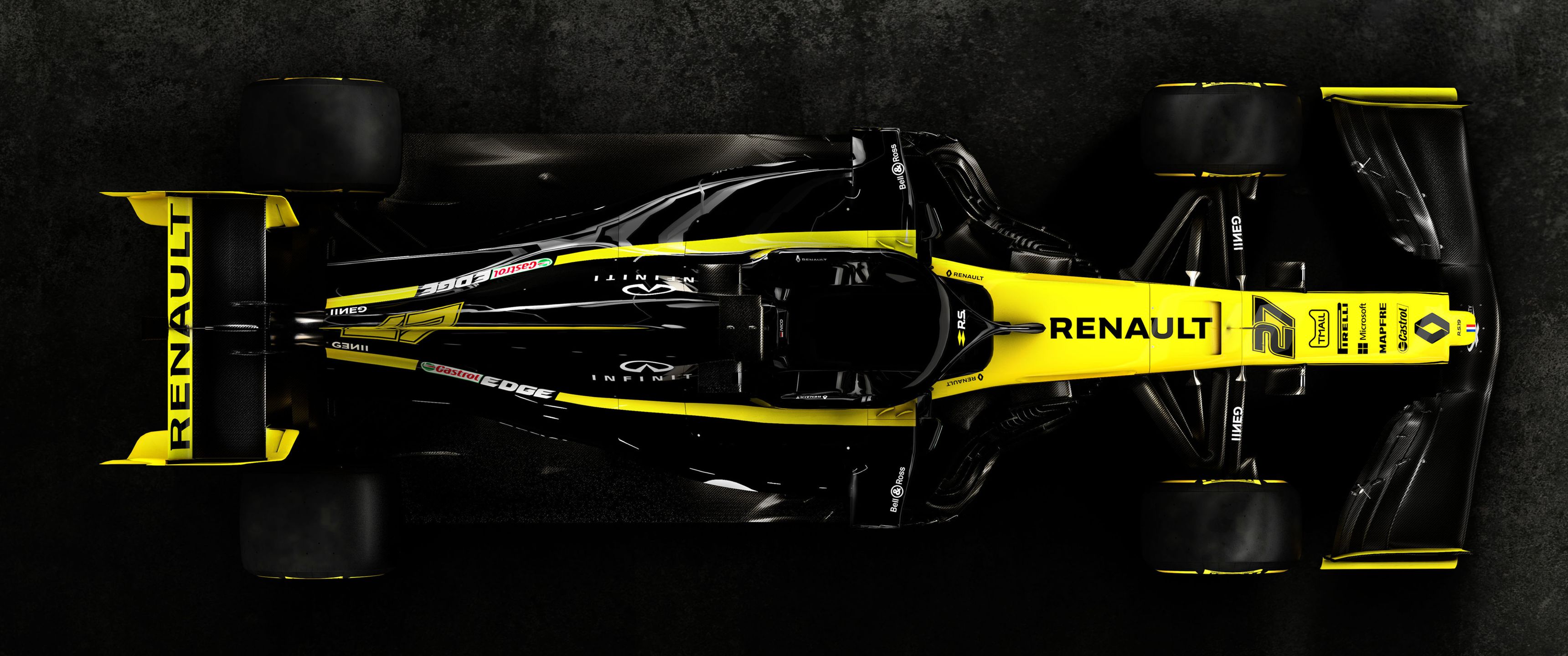 Скачати мобільні шпалери Спорт, F1, Перегони, Команда Renault F1 безкоштовно.