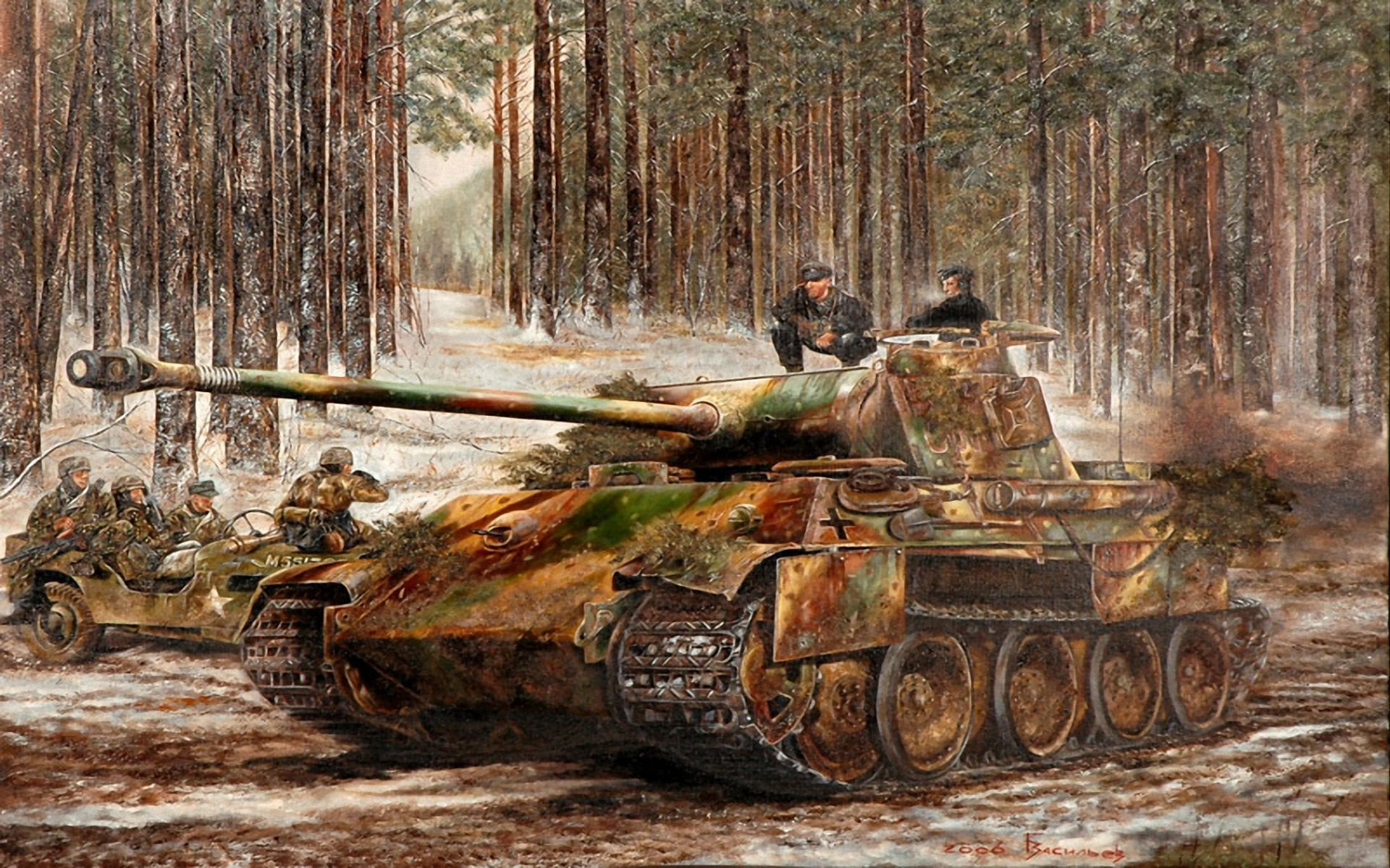 300503 Hintergrundbild herunterladen militär, panther panzer, panzer - Bildschirmschoner und Bilder kostenlos