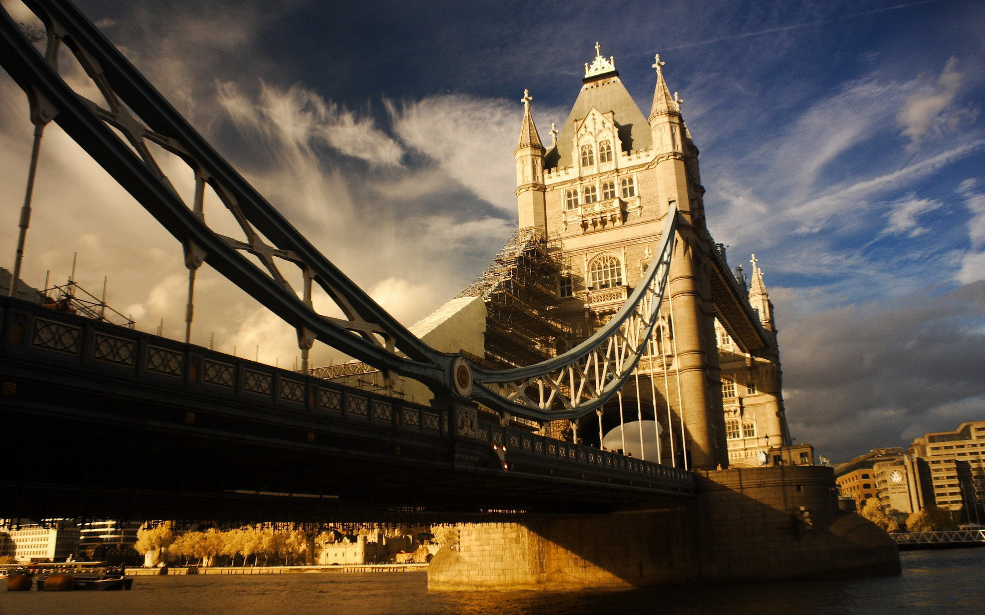 Laden Sie das Tower Bridge, Brücken, Menschengemacht-Bild kostenlos auf Ihren PC-Desktop herunter
