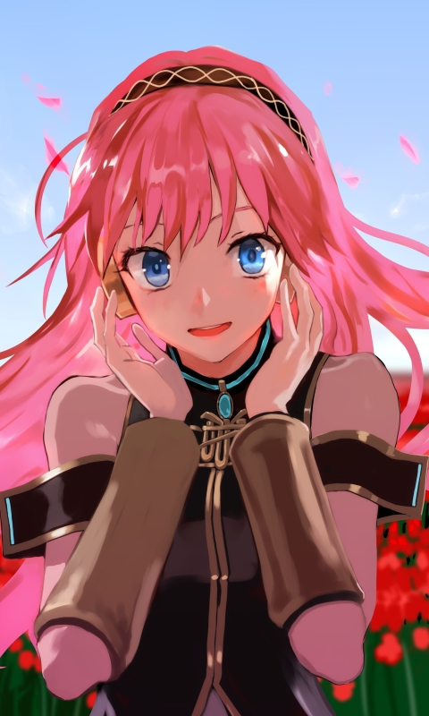 Descarga gratuita de fondo de pantalla para móvil de Vocaloid, Luka Megurine, Animado.