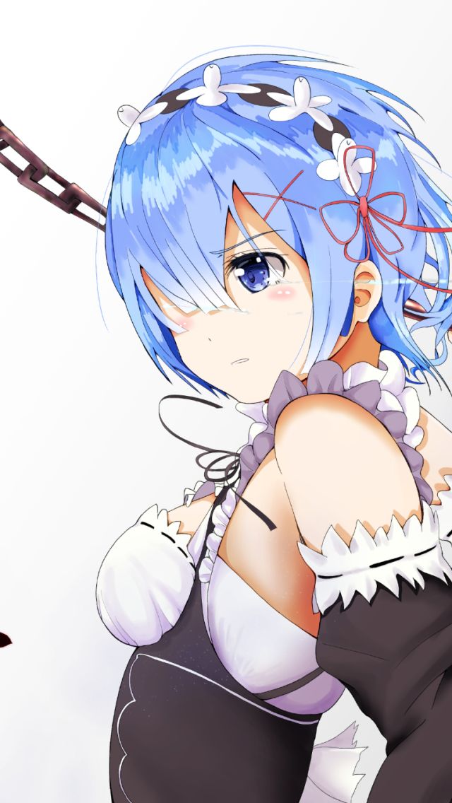 Скачать картинку Аниме, Re:zero Начало Жизни В Другом Мире, Рем (Re: Ноль) в телефон бесплатно.