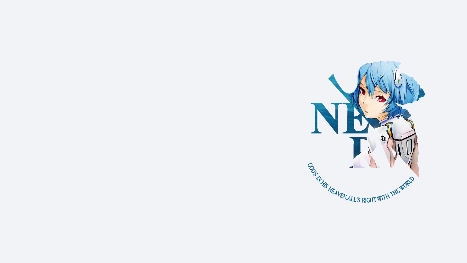 Laden Sie das Evangelion, Animes, Neon Genesis Evangelion, Rei Ayanami, Nerv (Evangelion)-Bild kostenlos auf Ihren PC-Desktop herunter