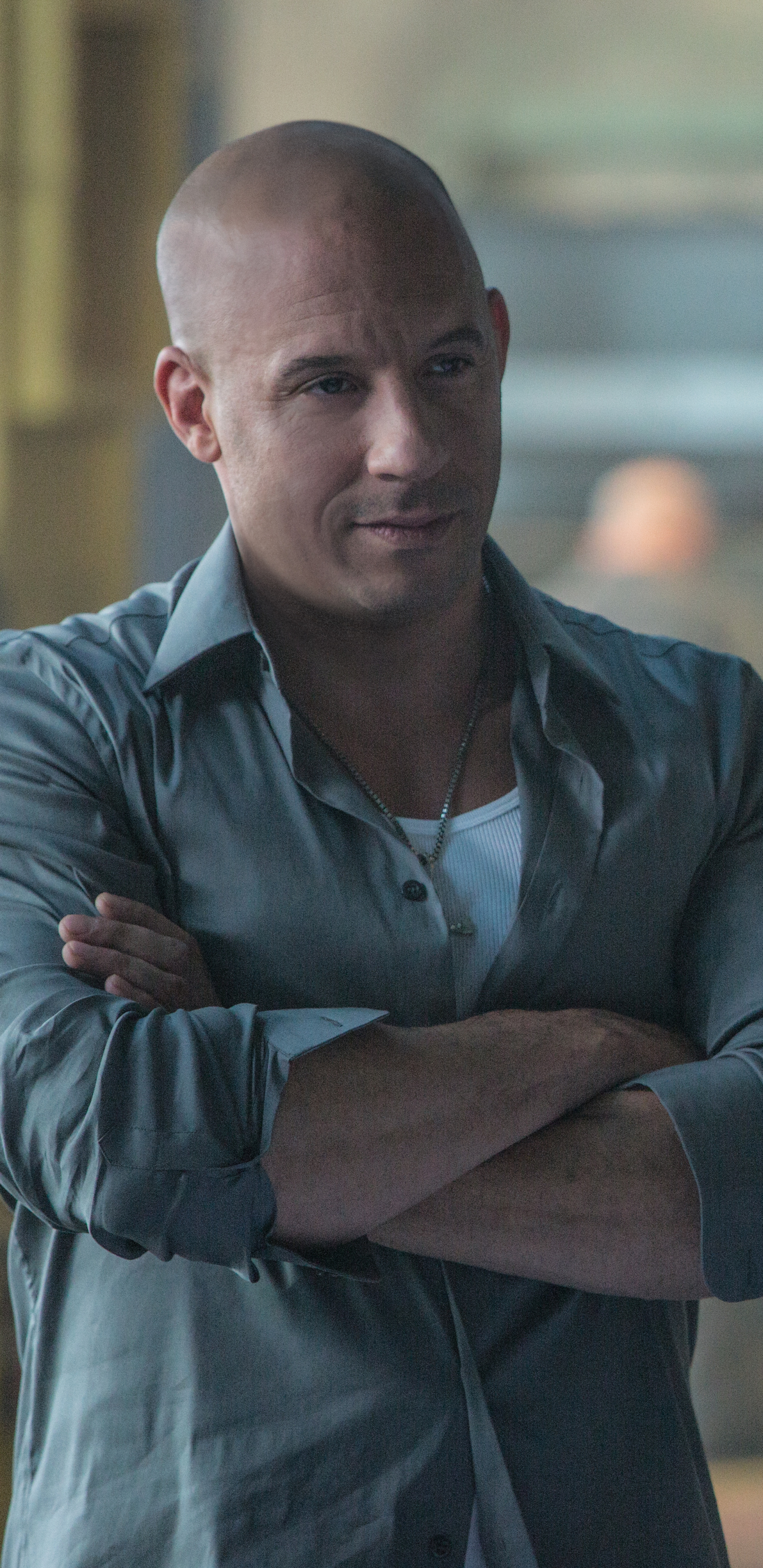 Download mobile wallpaper Dominic Toretto, Vin Diesel, Furious 7, Fast & Furious, Movie for free.