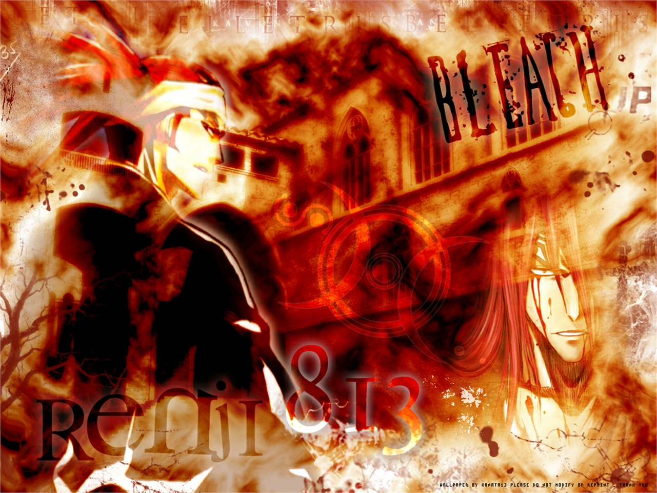 Free download wallpaper Anime, Bleach, Renji Abarai on your PC desktop