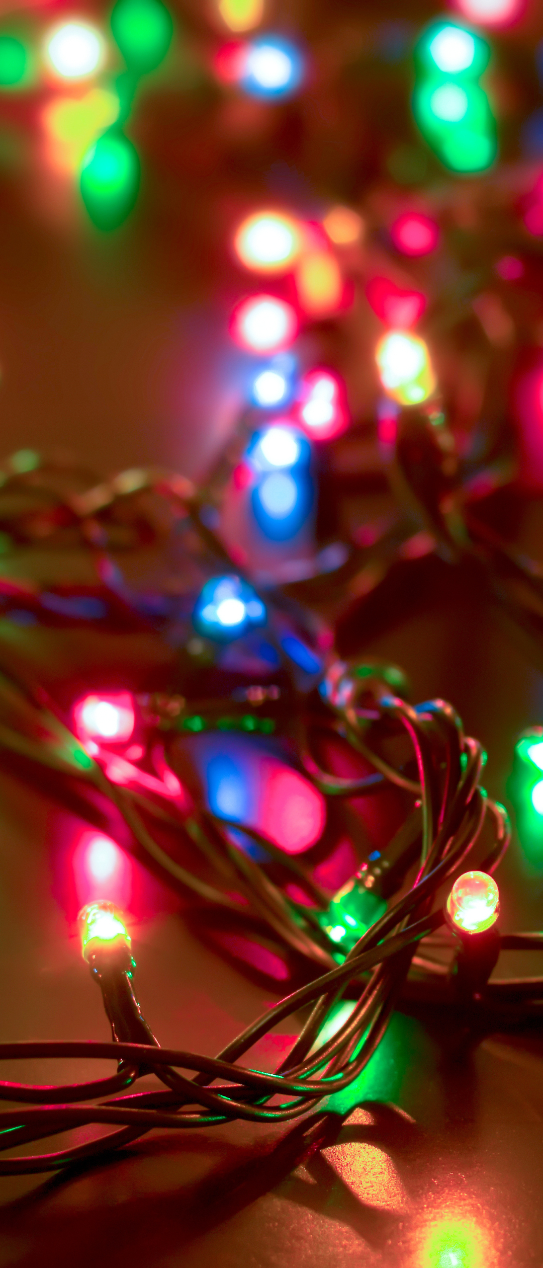 Download mobile wallpaper Christmas, Holiday, Christmas Lights for free.