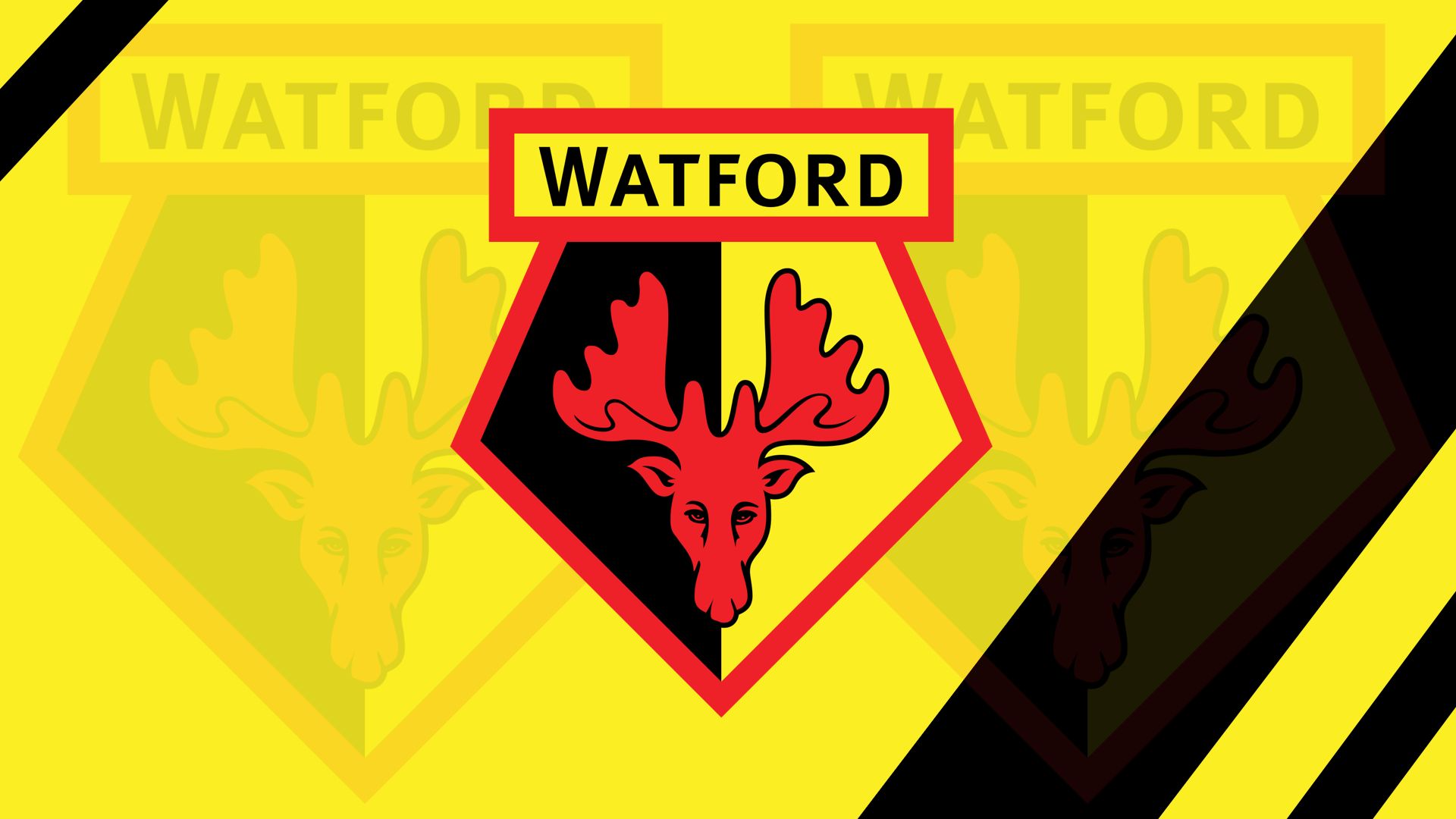 Free download wallpaper Sports, Logo, Emblem, Soccer, Watford F C on your PC desktop