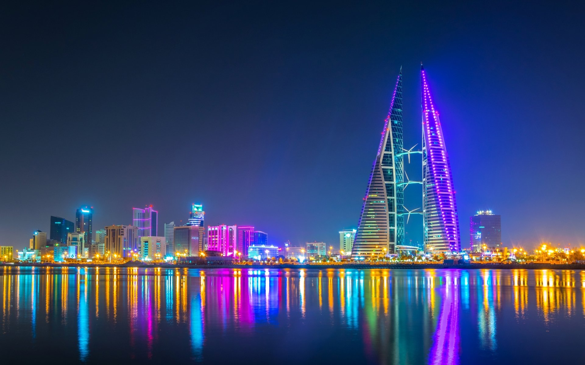 Скачати мобільні шпалери Міста, Місто, Дубай, Об'єднані Арабські Емірати, Створено Людиною, Рефлексія безкоштовно.