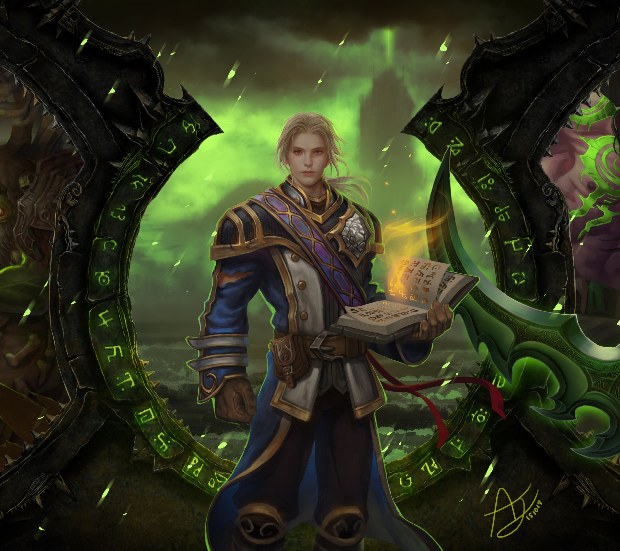 Laden Sie Gul'dan (World Of Warcraft) HD-Desktop-Hintergründe herunter