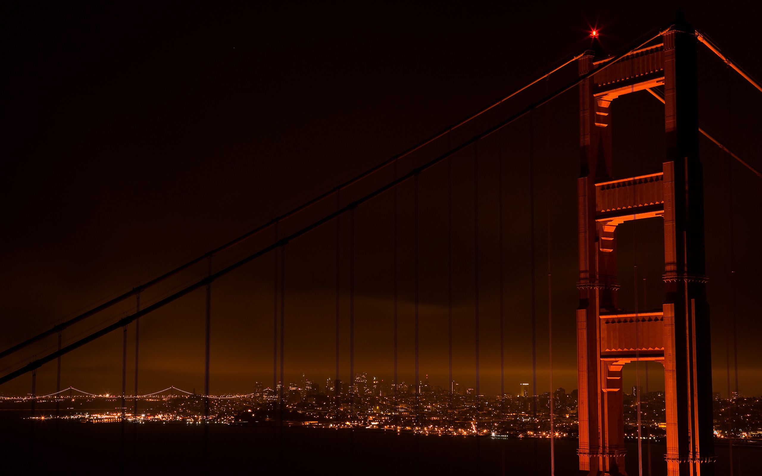 Free download wallpaper Bridges, Golden Gate, Man Made on your PC desktop