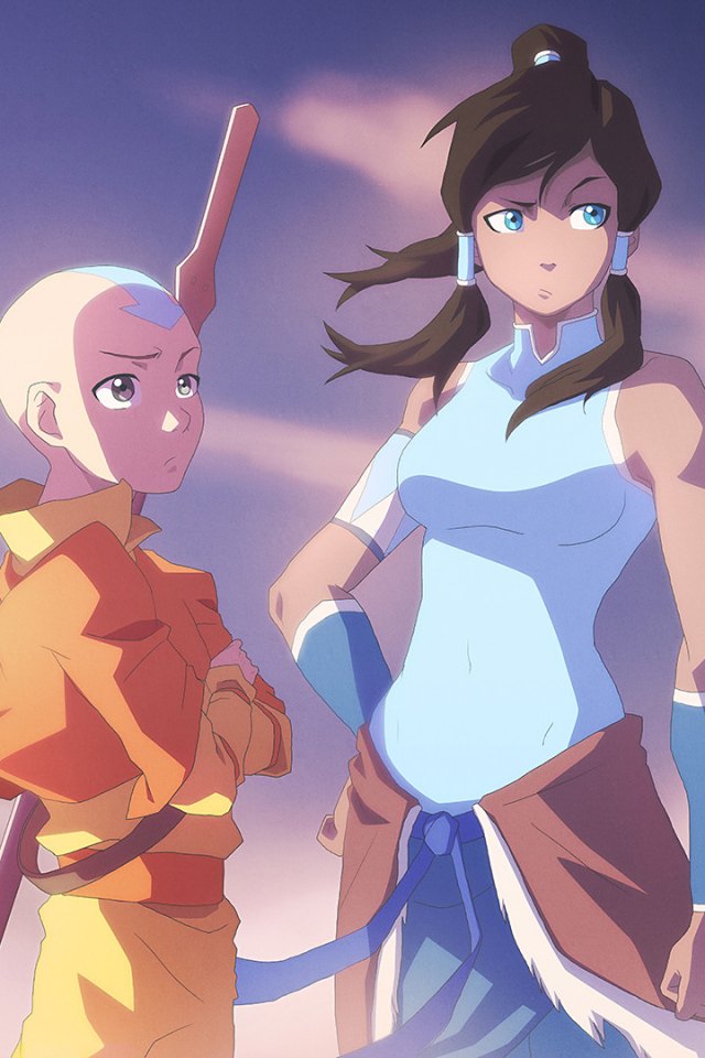 Download mobile wallpaper Anime, Aang (Avatar), Avatar: The Last Airbender, Korra (The Legend Of Korra), Avatar (Anime) for free.