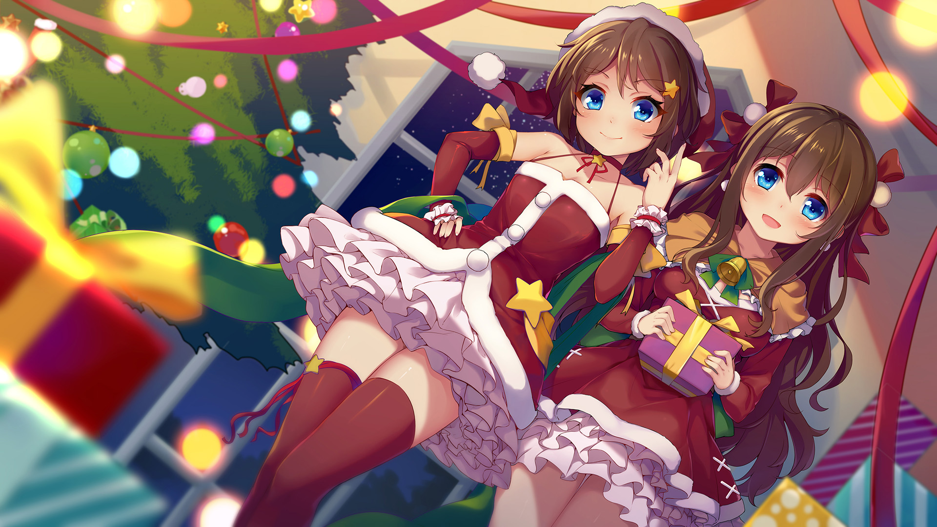 Laden Sie das Weihnachten, Animes-Bild kostenlos auf Ihren PC-Desktop herunter