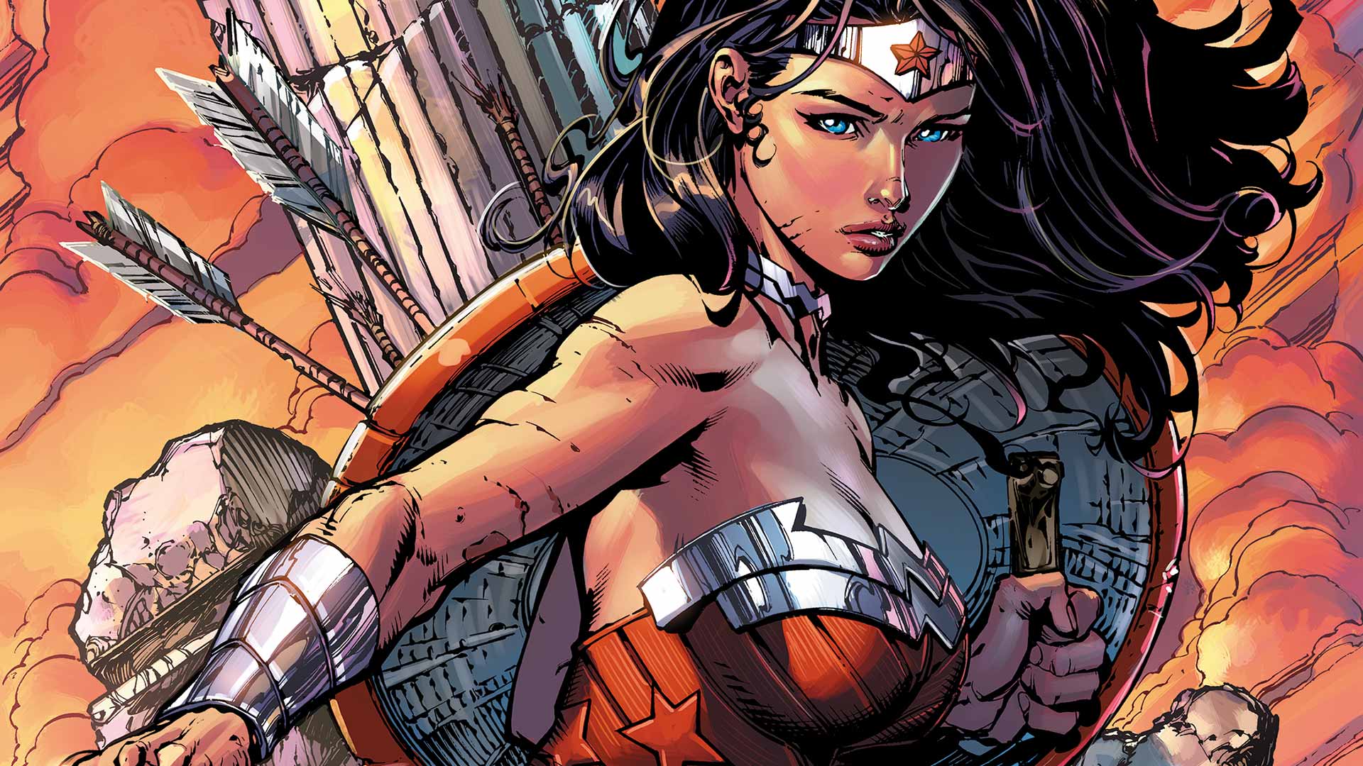 Handy-Wallpaper Comics, Dc Comics, Wonderwoman kostenlos herunterladen.