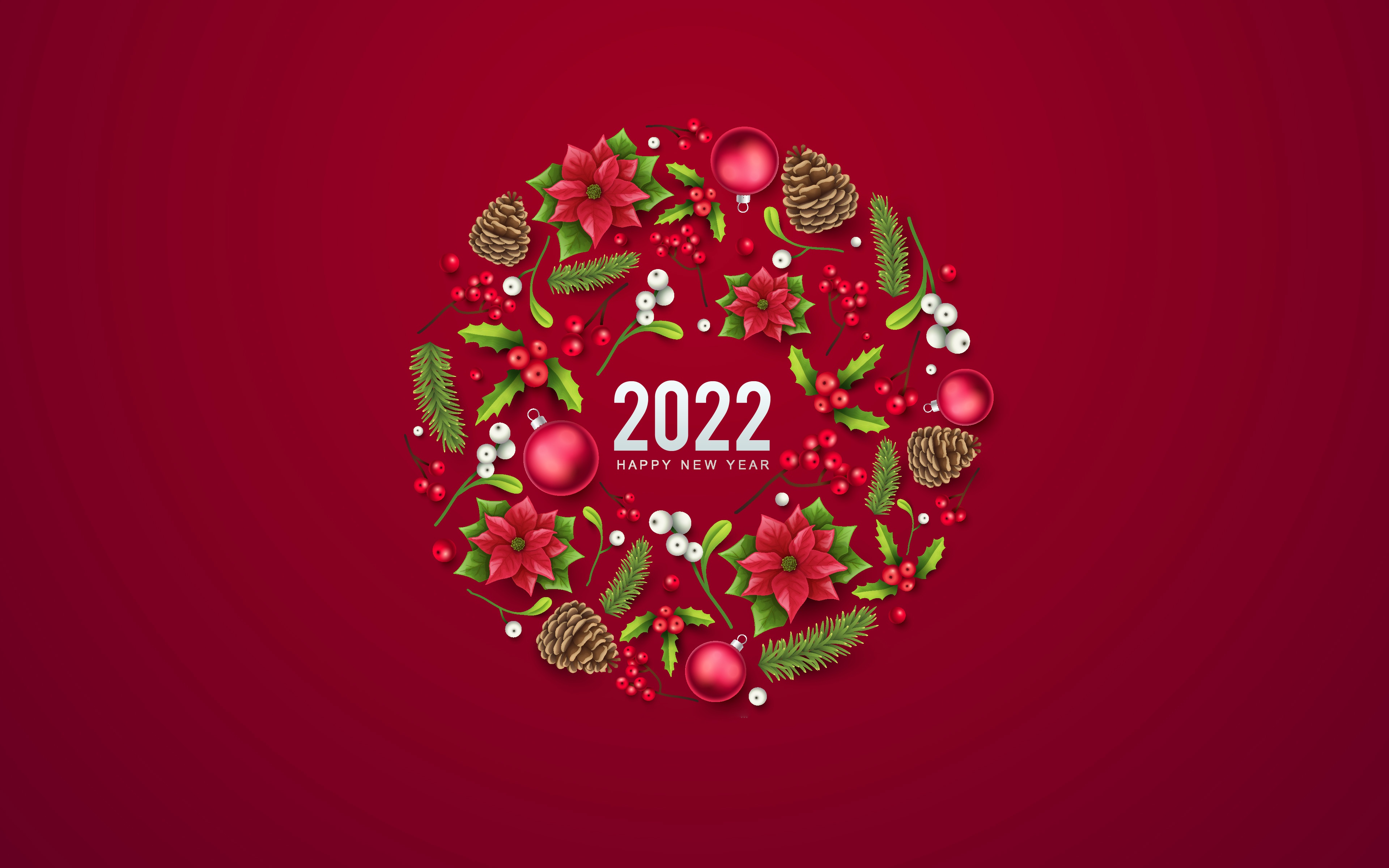 Mobile Wallpaper New Year 2022 