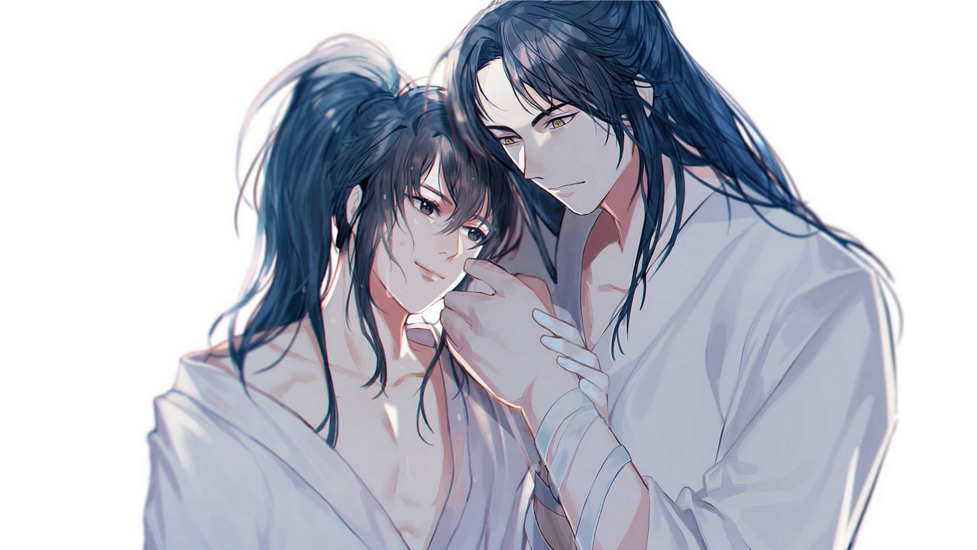 Baixar papel de parede para celular de Anime, Lan Zhan, Wei Ying, Lan Wangji, Wei Wuxian, Mo Dao Zu Shi gratuito.