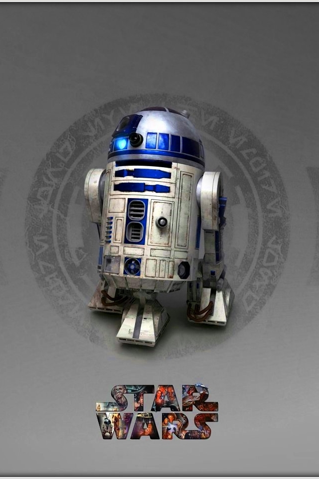 Download mobile wallpaper Star Wars, Movie, R2 D2, Droid for free.