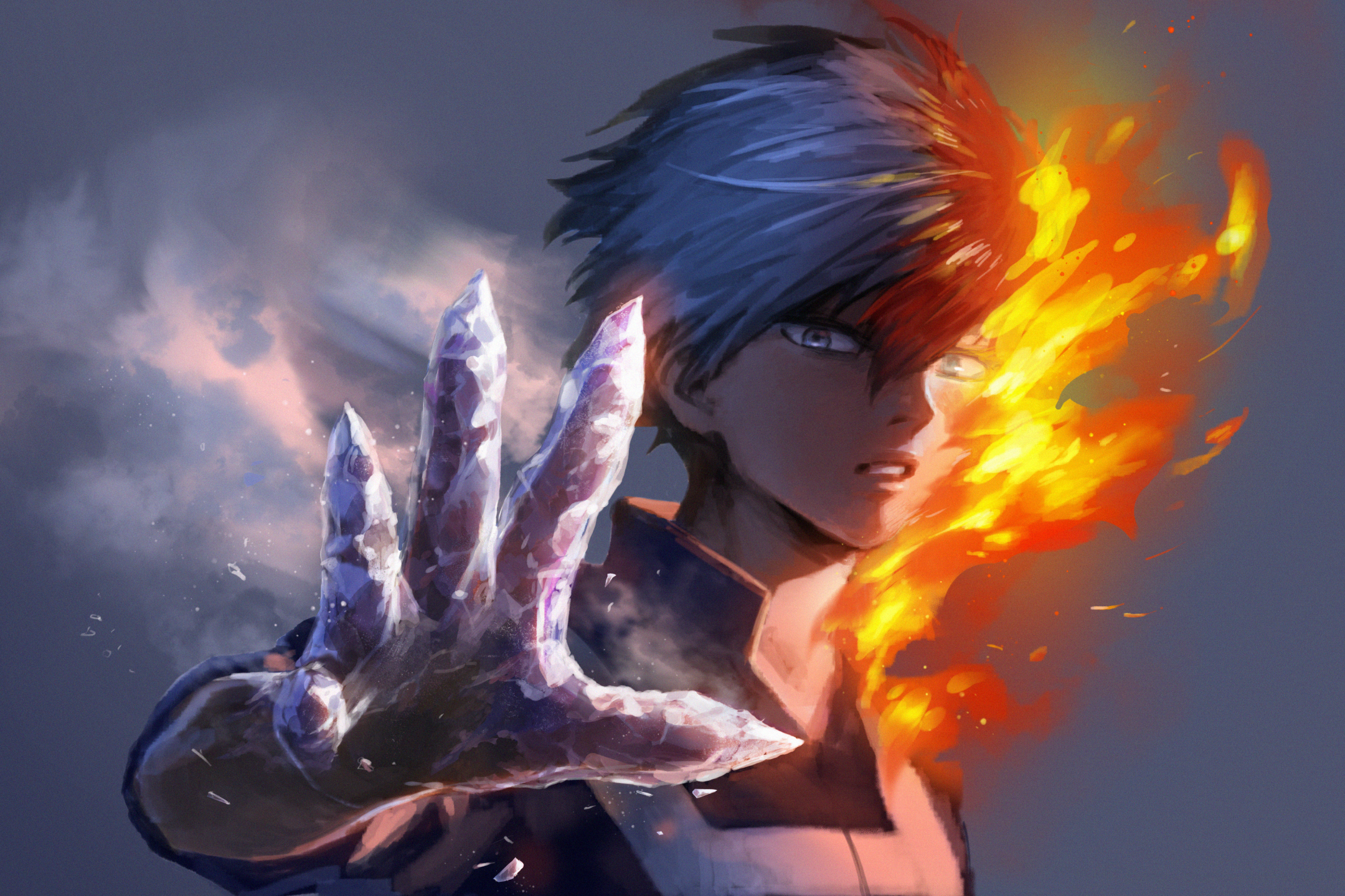 Download mobile wallpaper Anime, Shoto Todoroki, My Hero Academia for free.