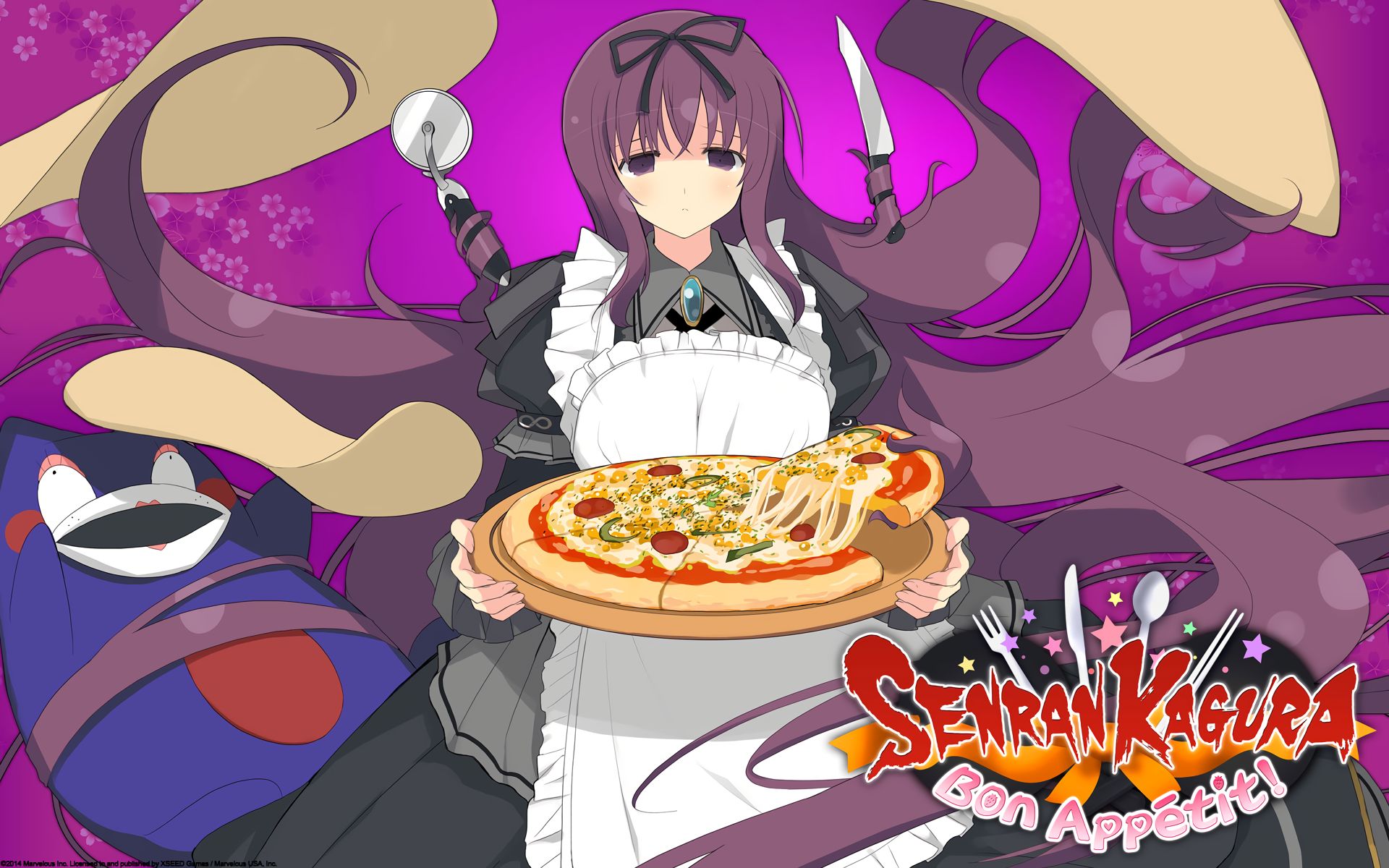 423913 télécharger le fond d'écran jeux vidéo, senran kagura: bon appétit!, senran kagura - économiseurs d'écran et images gratuitement