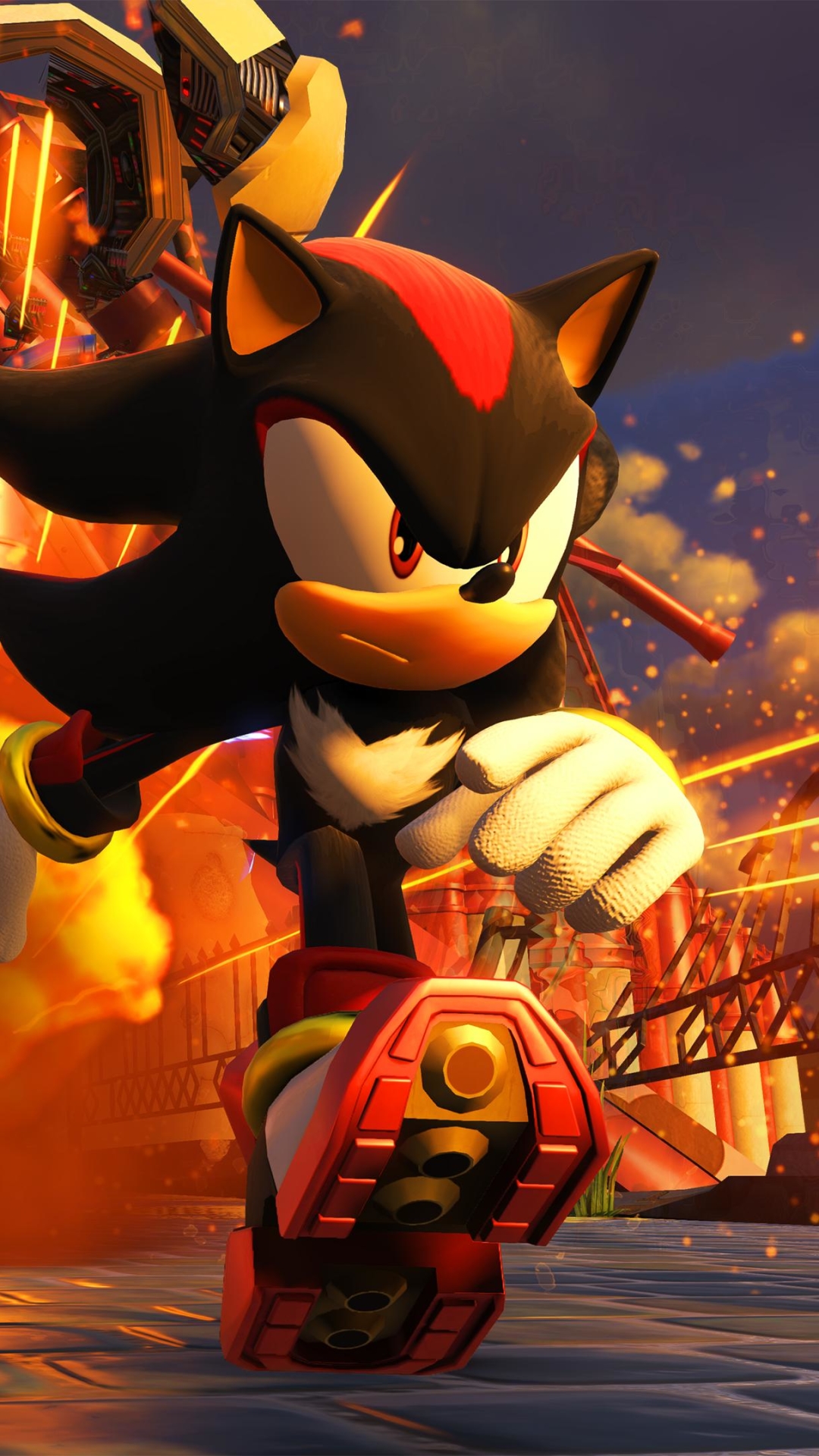 sonic, video game, sonic forces, shadow the hedgehog Full HD