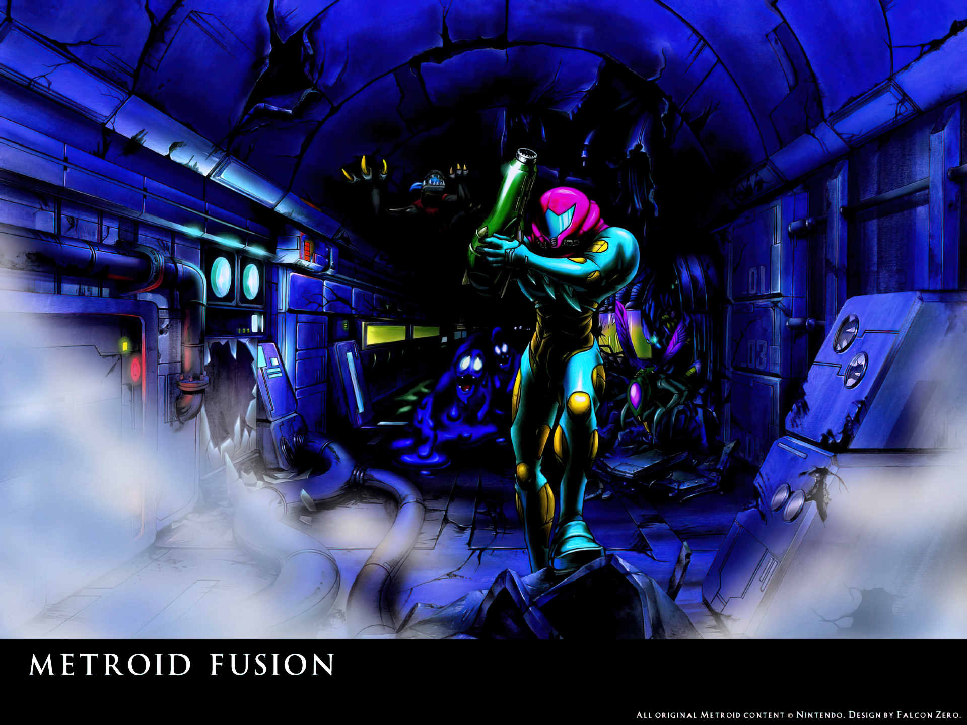 235111 Bild herunterladen computerspiele, metroid: fusion, samus aran - Hintergrundbilder und Bildschirmschoner kostenlos