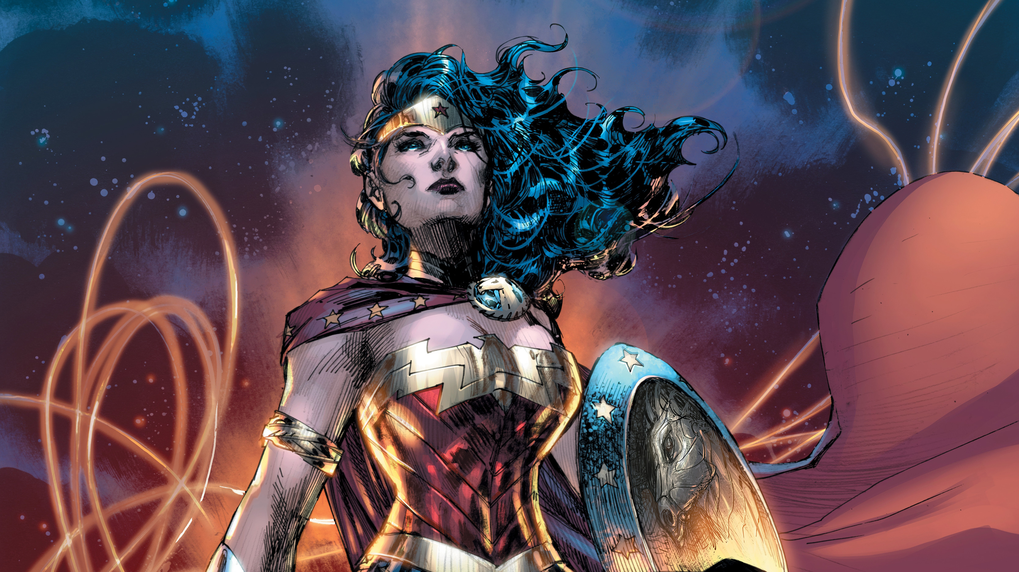 Handy-Wallpaper Comics, Dc Comics, Wonderwoman kostenlos herunterladen.
