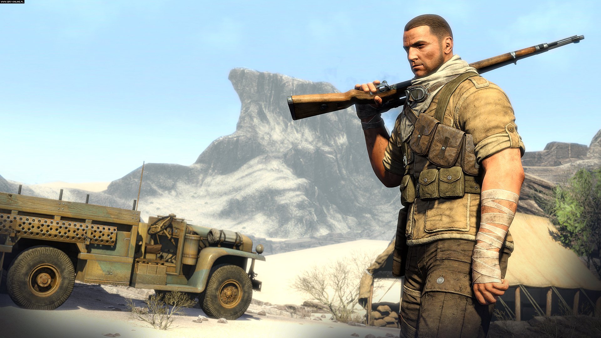Laden Sie Sniper Elite 3 HD-Desktop-Hintergründe herunter