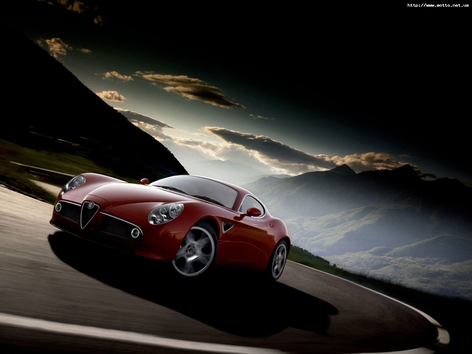 Скачать обои бесплатно Альфа Ромео (Alfa Romeo), Транспорт, Дороги, Машины картинка на рабочий стол ПК