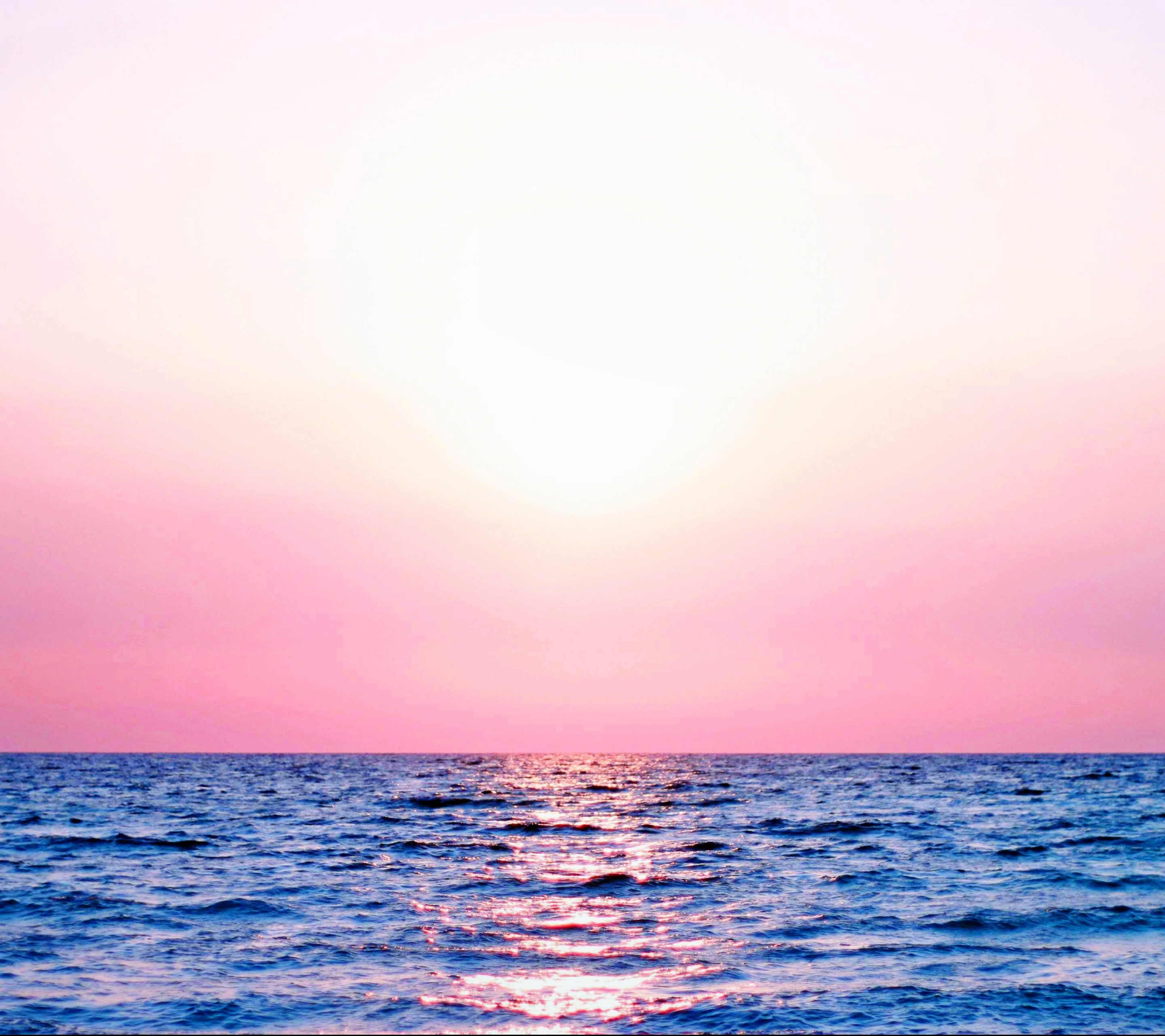 Download mobile wallpaper Sunset, Sky, Sea, Earth, Colorful, Pastel for free.