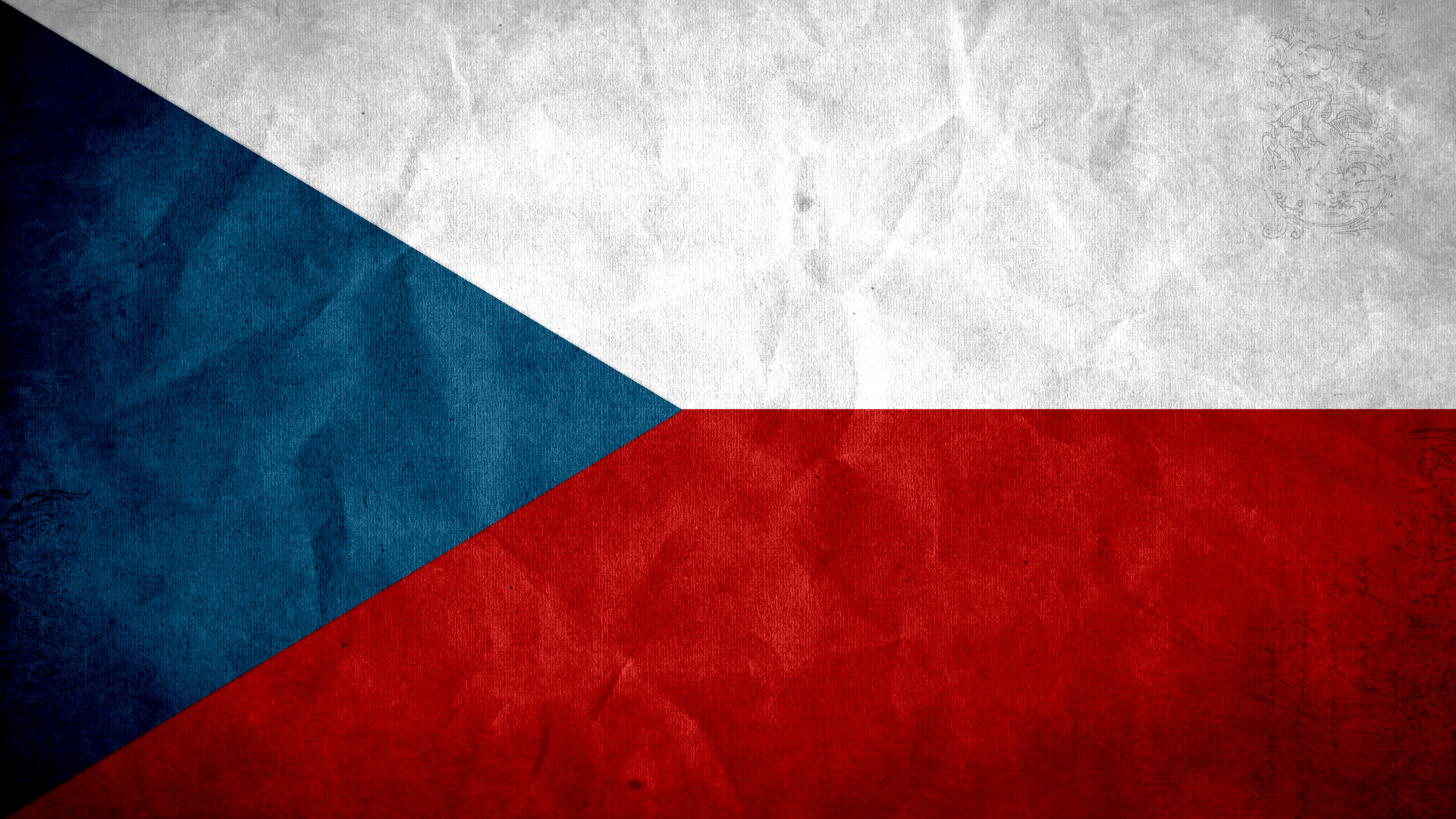 Популярные заставки и фоны Флаг Чешской Республики на компьютер