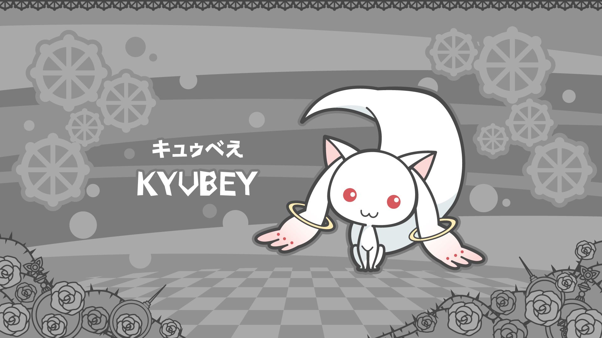 Kyuubey (Puella Magi Madoka Magica)  4K Wallpaper