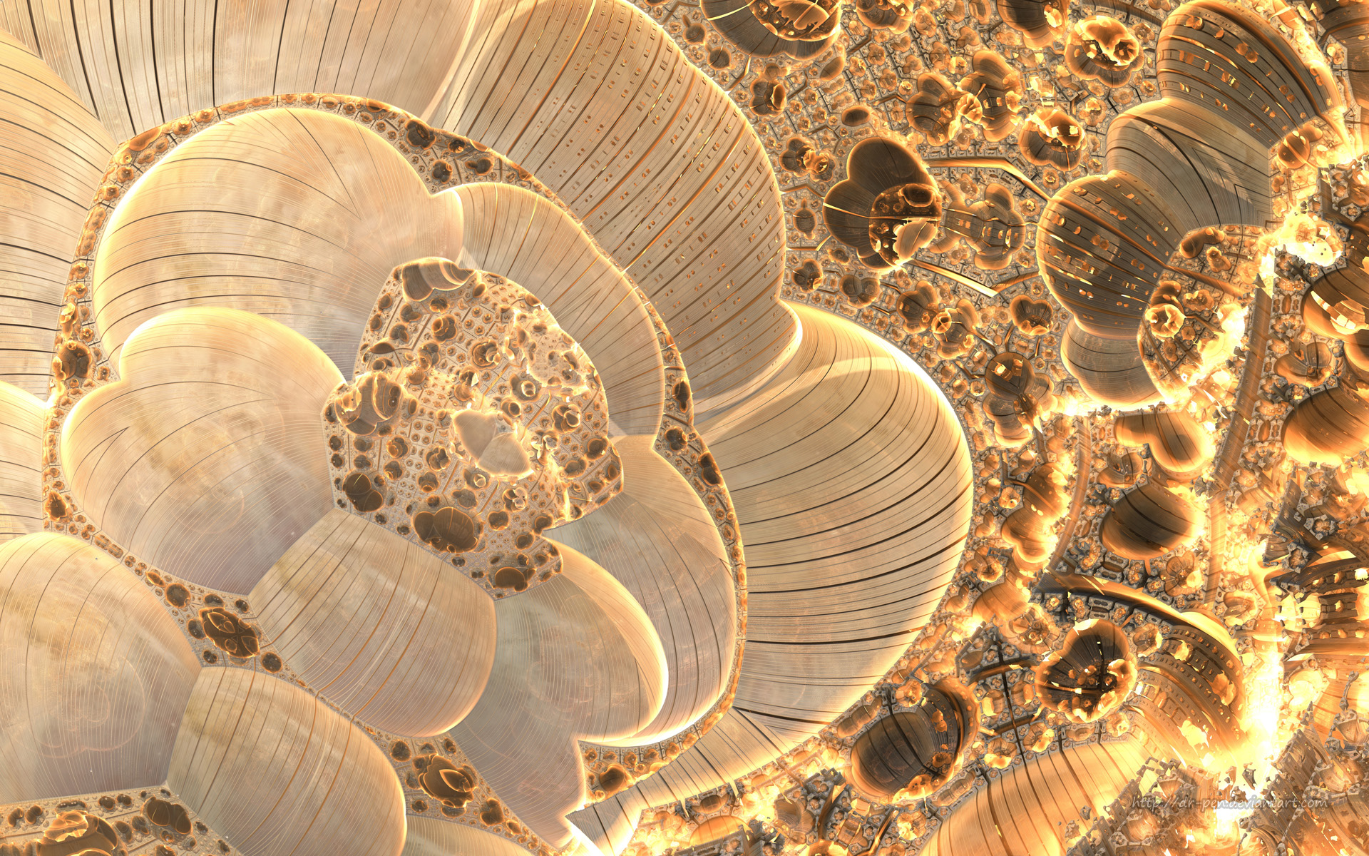 Download mobile wallpaper Abstract, 3D, Fractal, Glow, Cgi, Mandelbulb 3D for free.