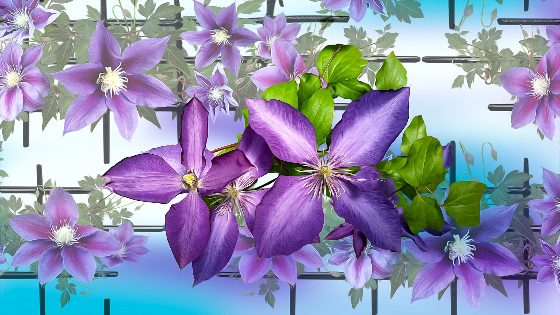 Free download wallpaper Flowers, Flower, Artistic on your PC desktop