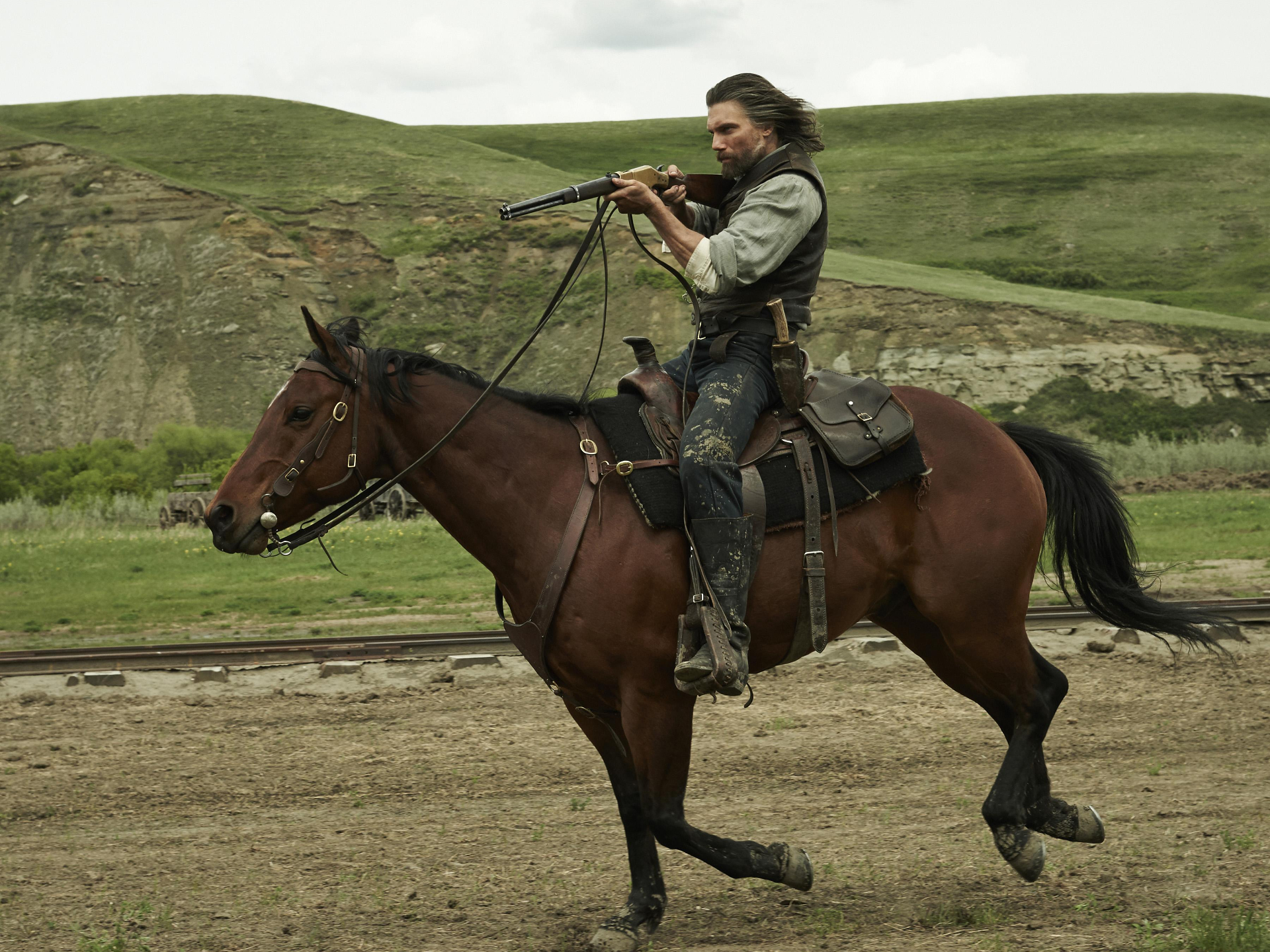 tv show, hell on wheels, horse