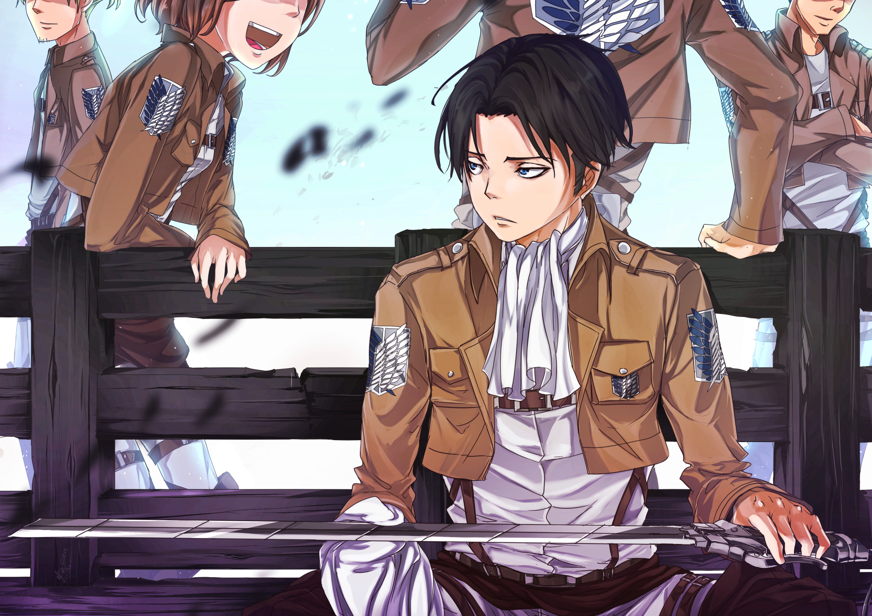 iPhone Wallpapers  Levi Ackerman