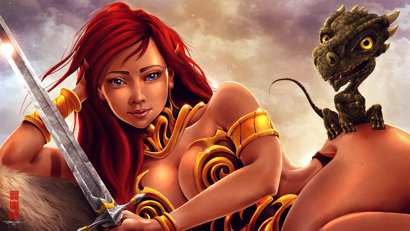 Download mobile wallpaper Fantasy, Women Warrior for free.