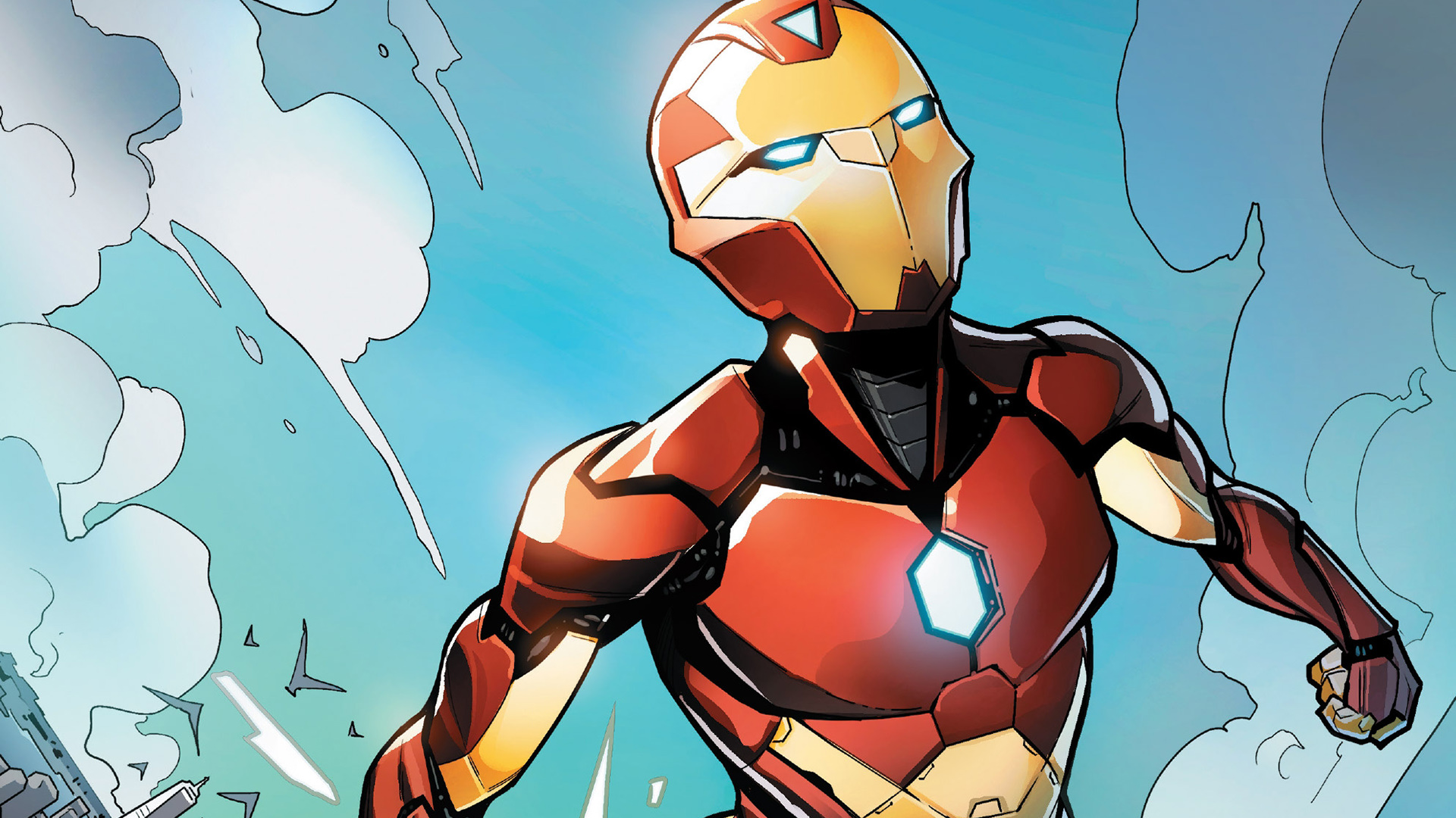 comics, iron man, ironheart (marvel comics)