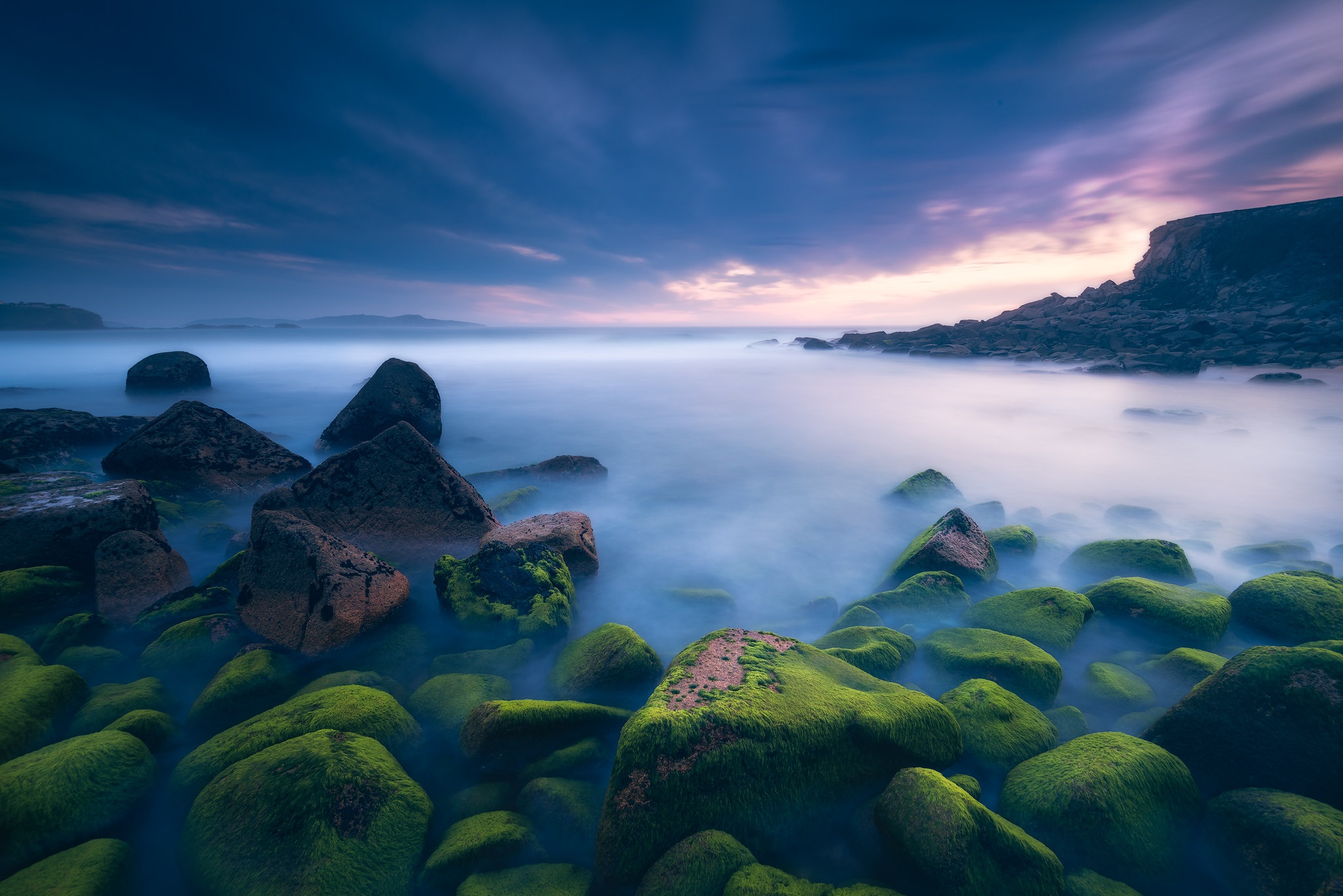 Laden Sie das Horizont, Ufer, Ozean, Stein, Erde/natur-Bild kostenlos auf Ihren PC-Desktop herunter