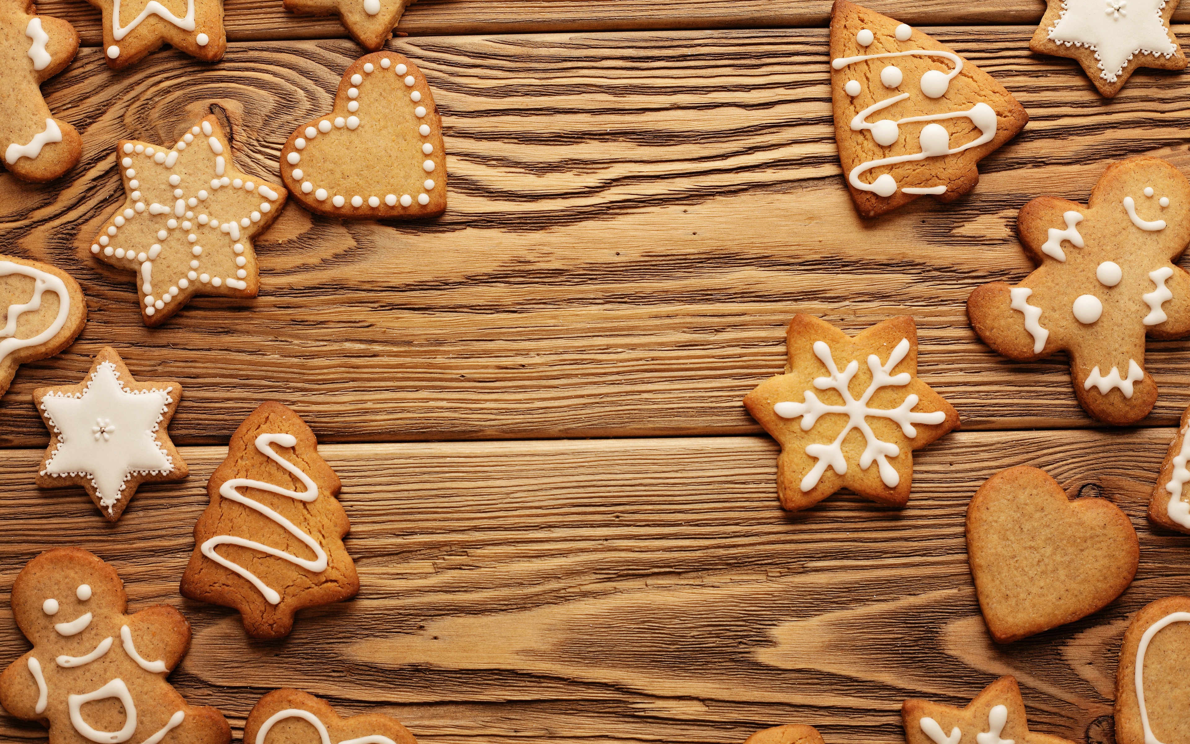 Download mobile wallpaper Food, Gingerbread, Cookie for free.