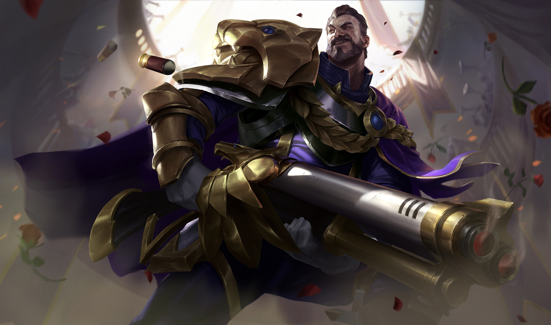 Download mobile wallpaper League Of Legends, Warrior, Armor, Video Game, Gun, Graves (League Of Legends) for free.